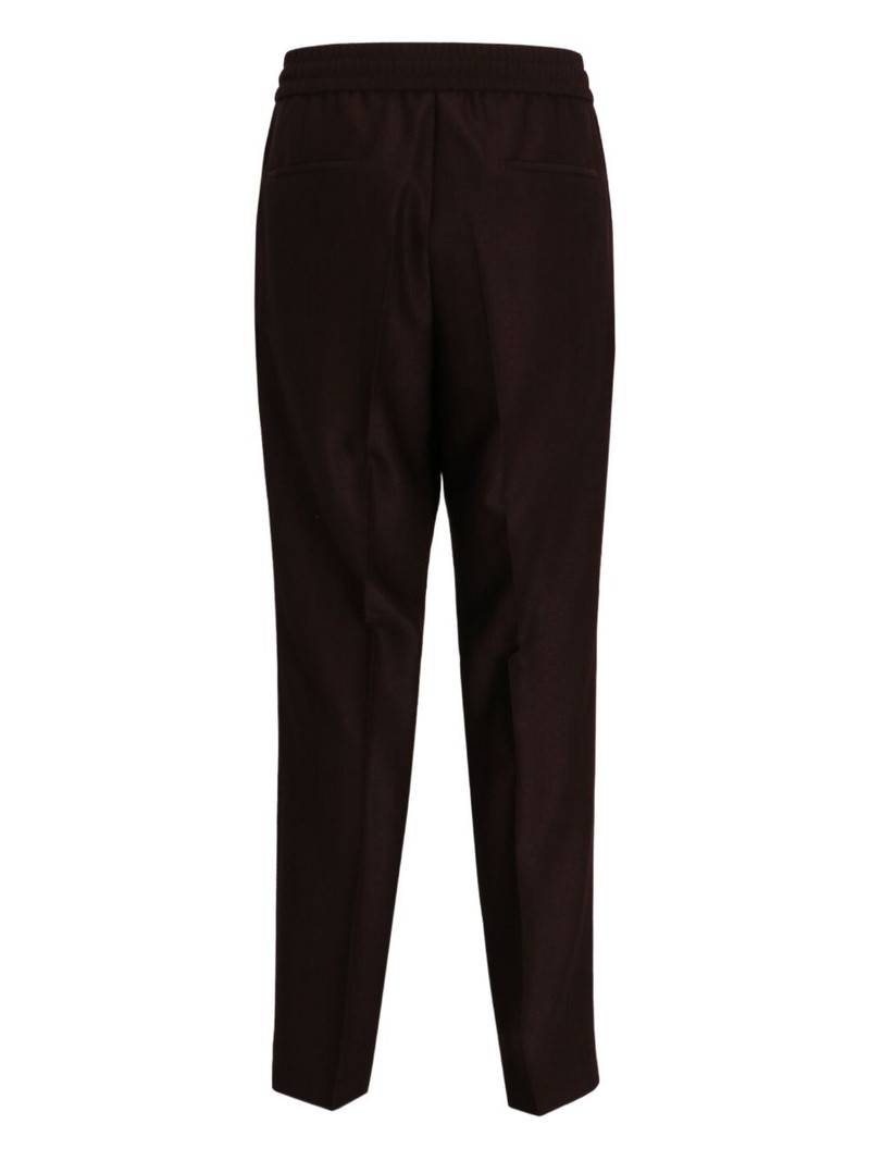 pleated drawstring trousers 3