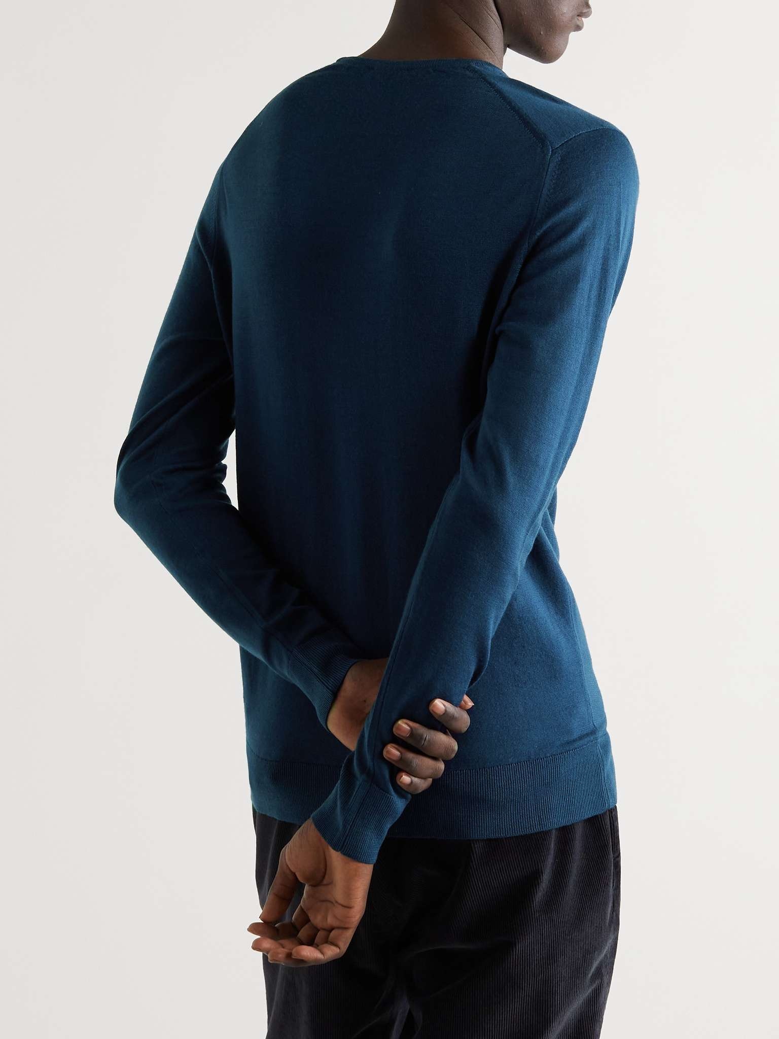 Slim-Fit Merino Wool Sweater - 4