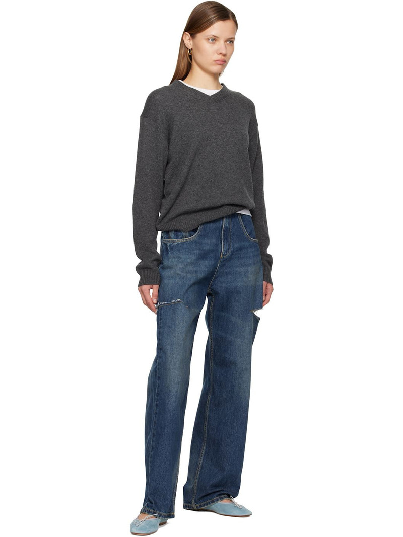 Aeyde Blue Tiby Ballerina Flats outlook