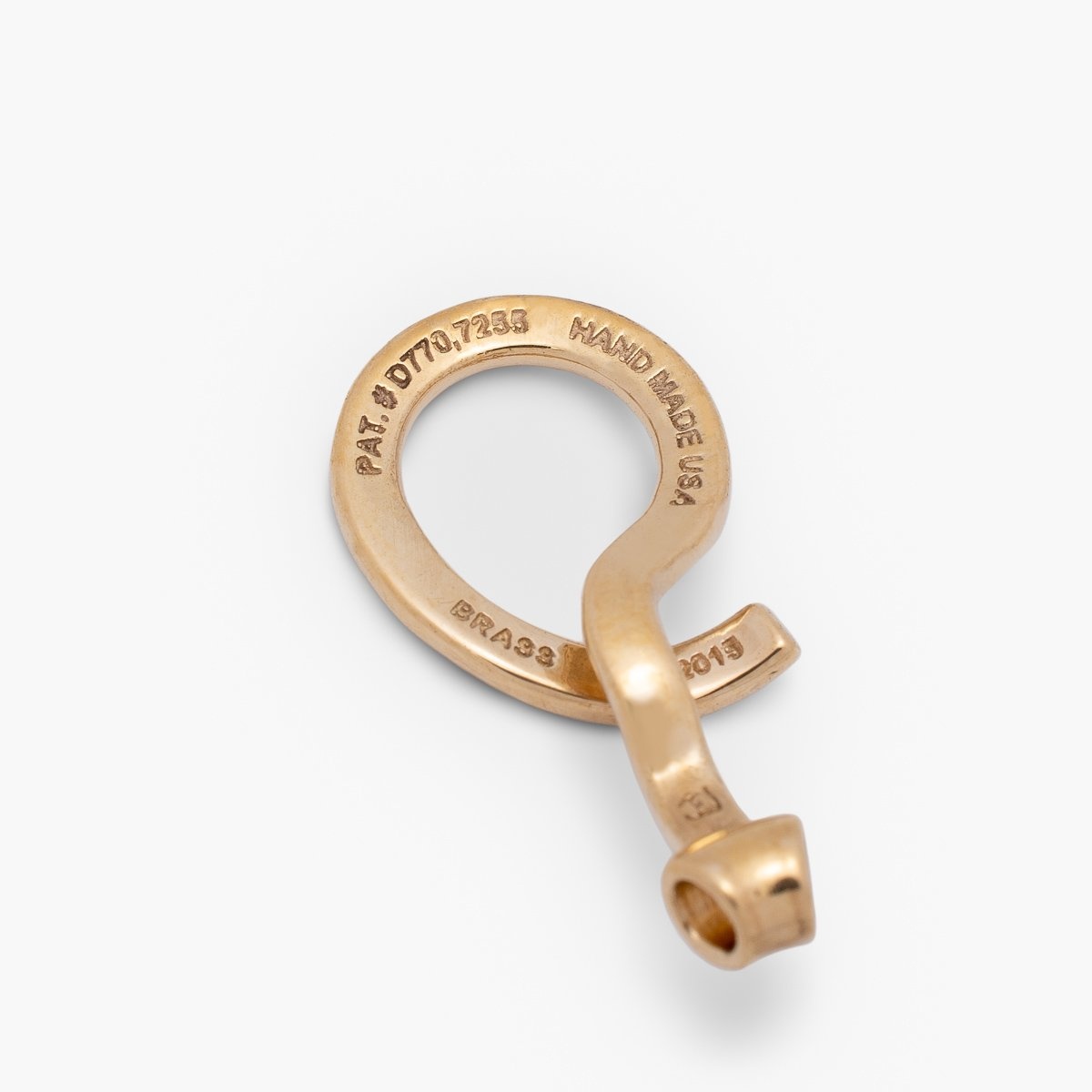 GA-MBLBB GOOD ART HLYWD Mini Belt Loop Buddy - Brass - 3