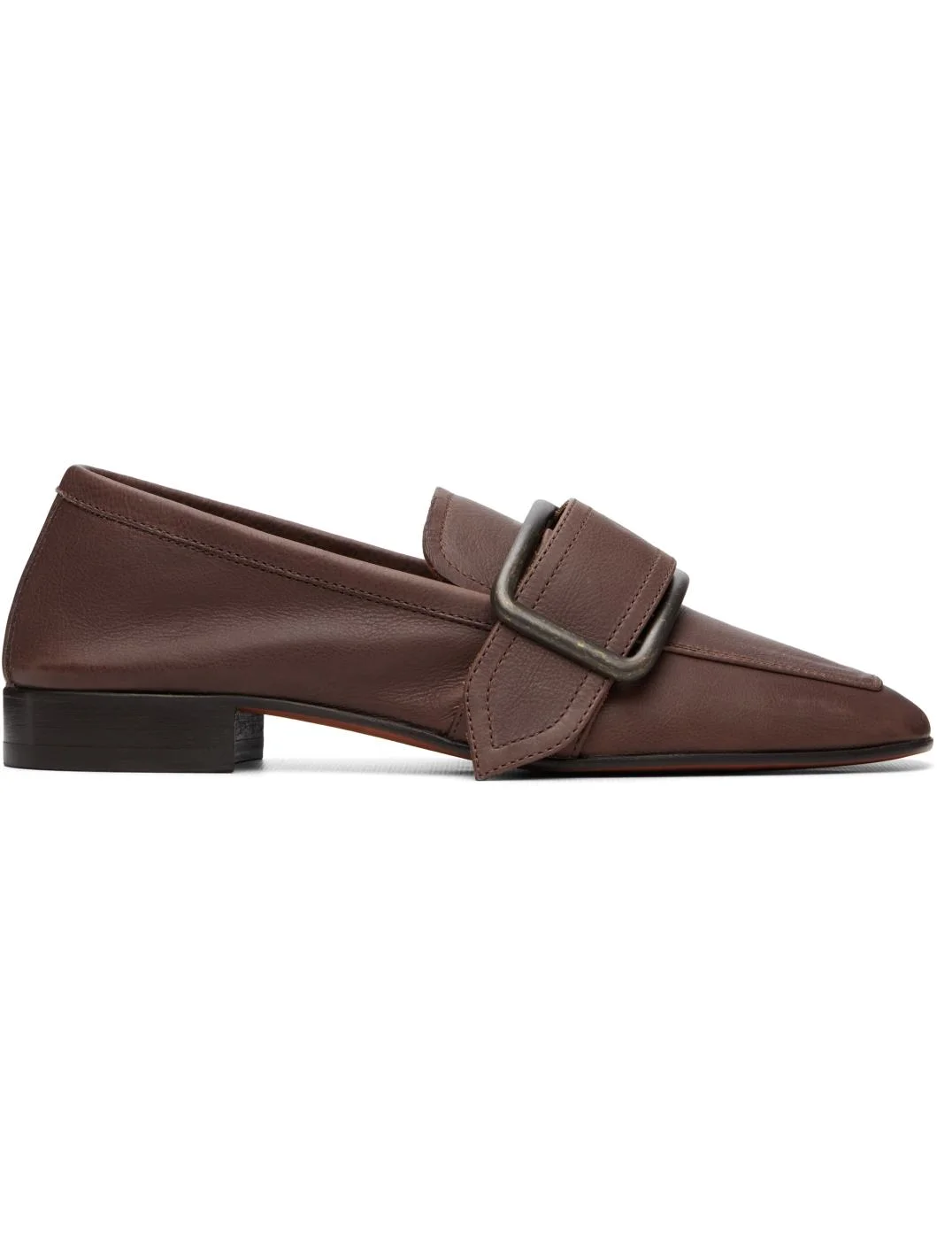 Brown Leather Loafers - 1