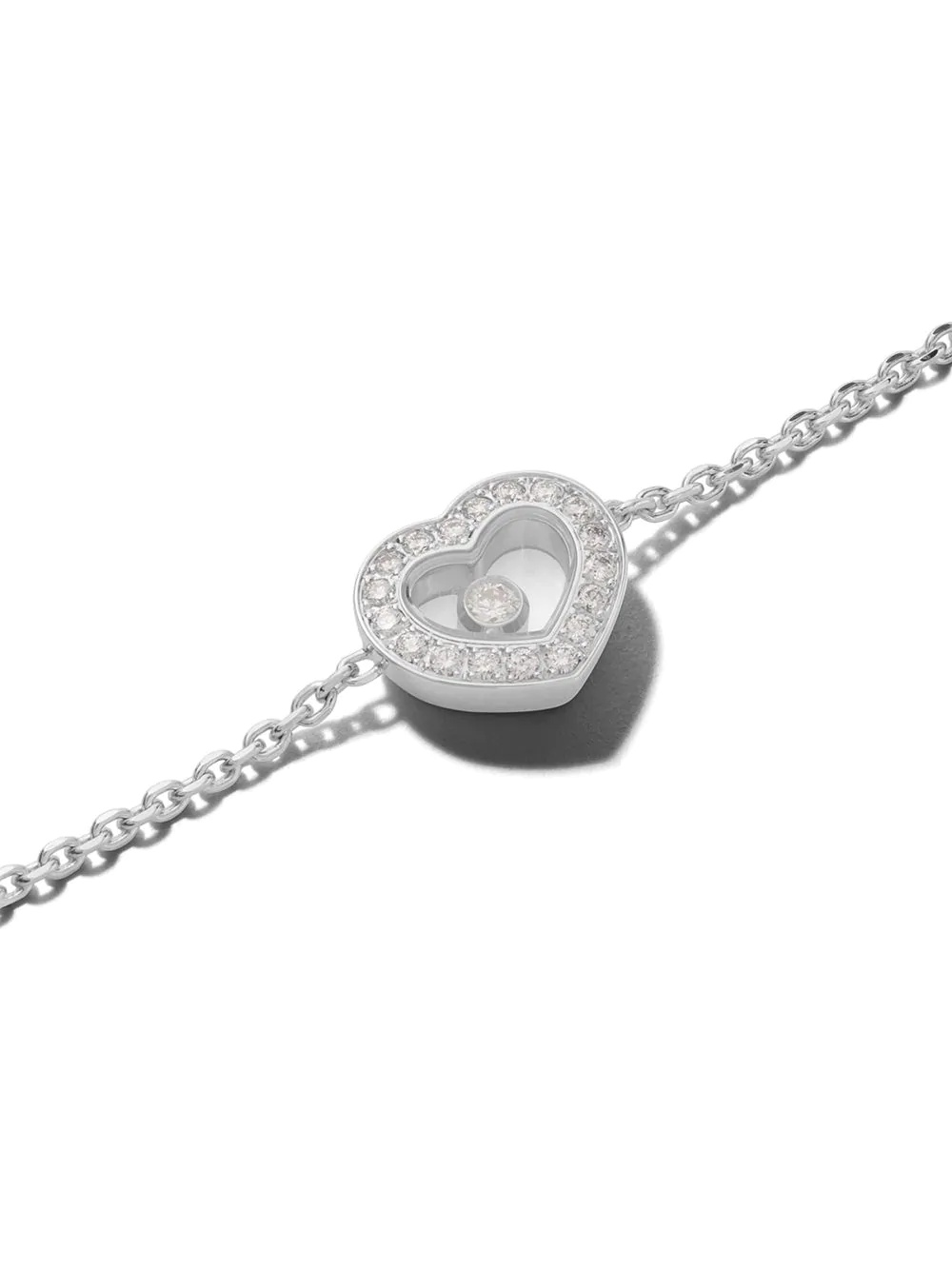 18kt white gold Happy Diamonds Icons bracelet - 3