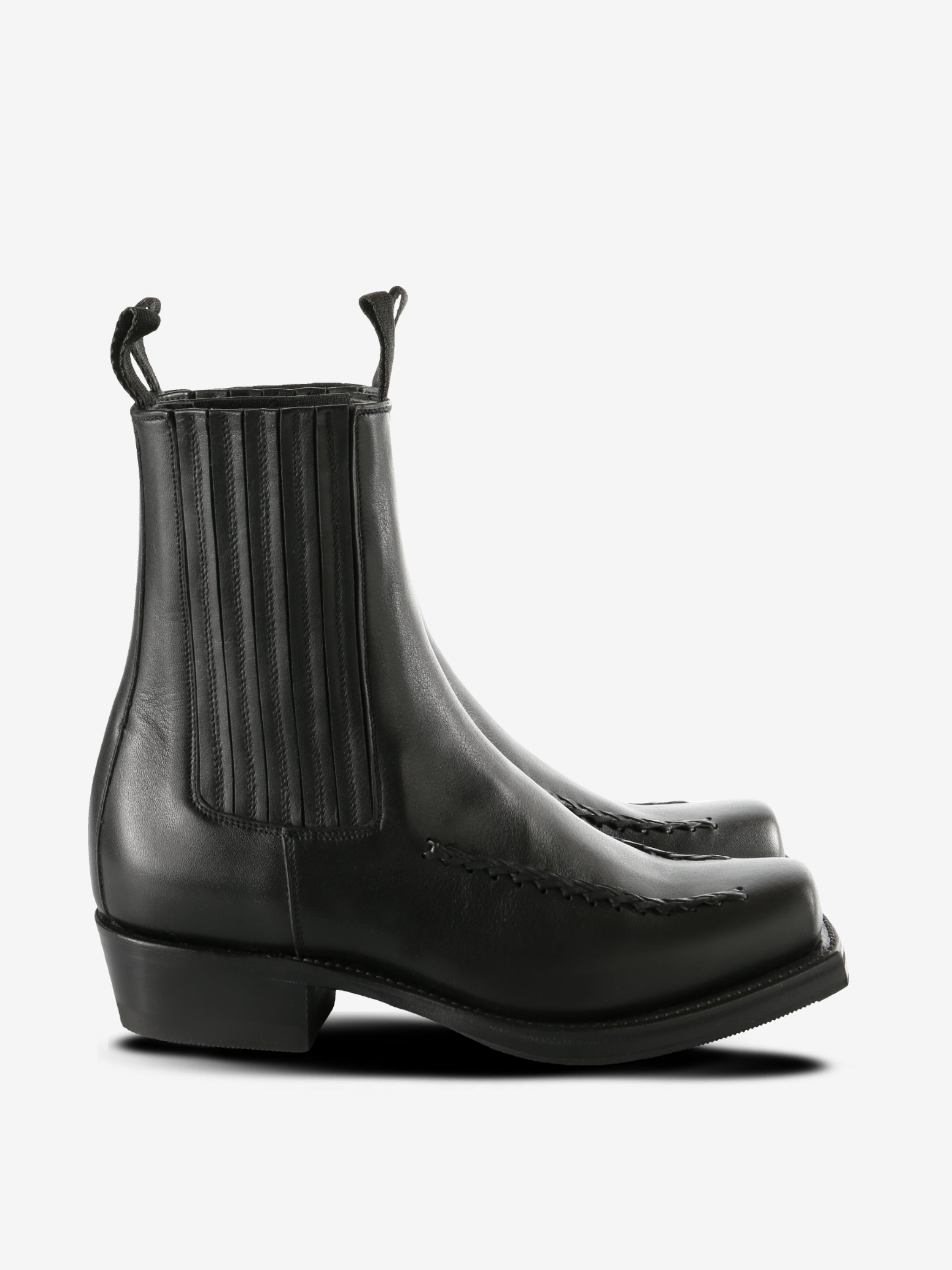 HEREU - Women Square-Toe Chelsea Boots - 1