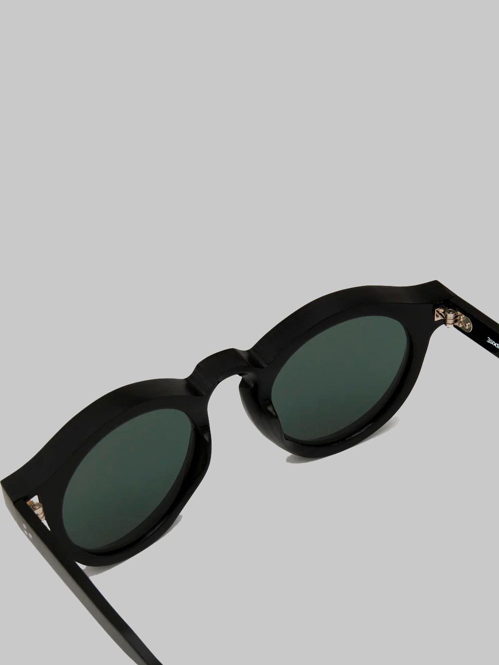 3sixteen P3 Round ⁠SP⁠-⁠01 Sunglasses Black/Green - 3