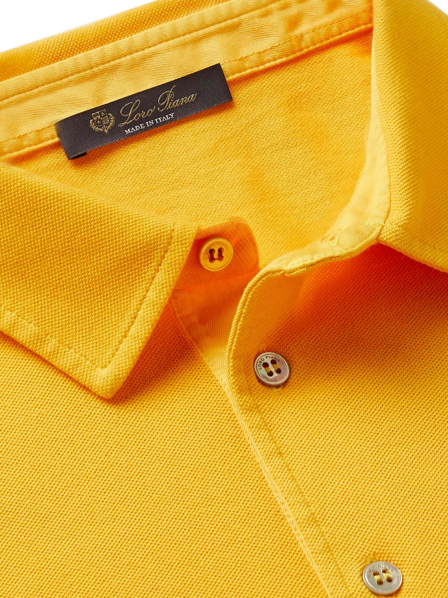 Cotton-Piqué Polo Shirt - 6