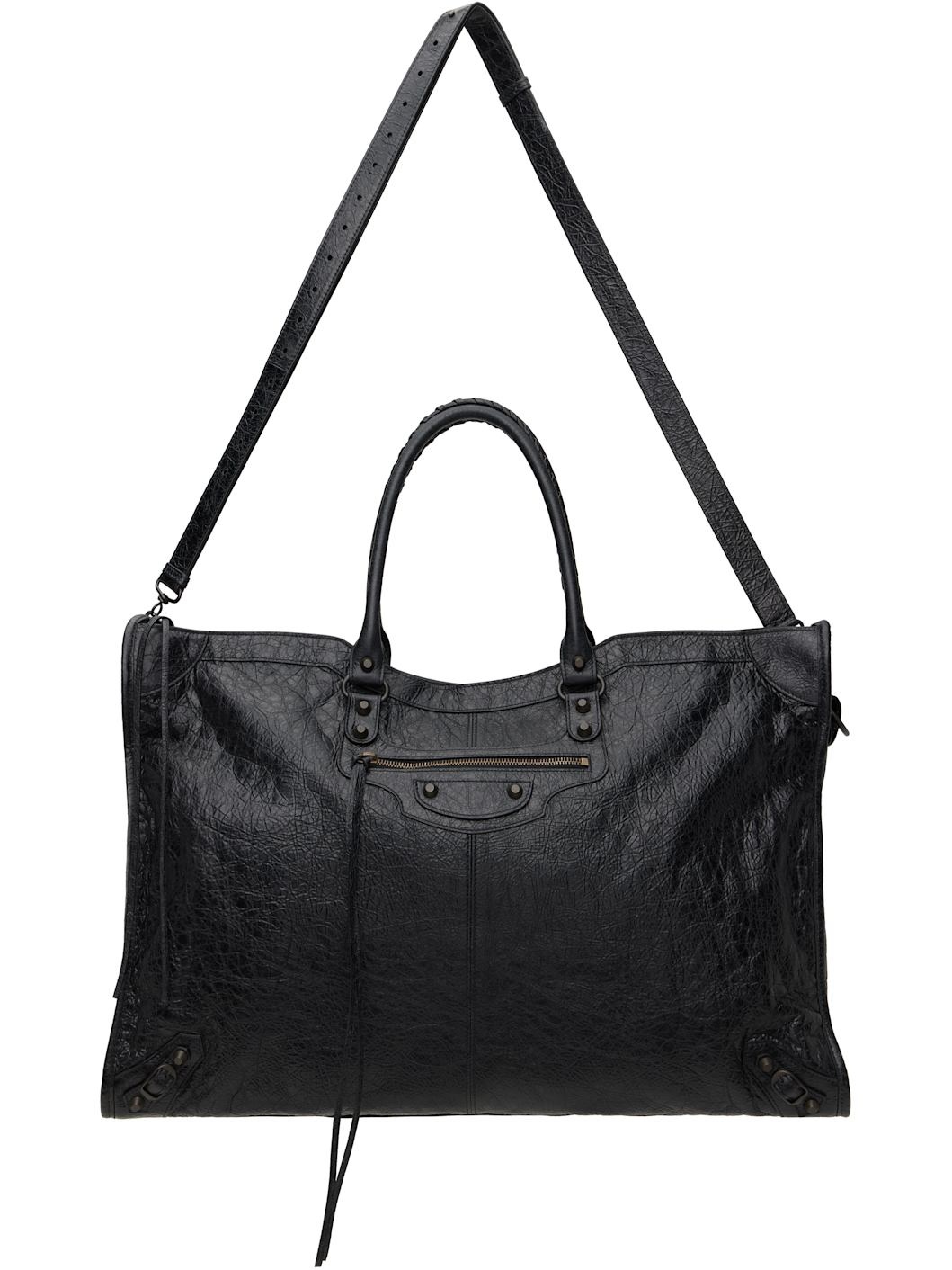 Black 'Le City' Travel Bag - 4