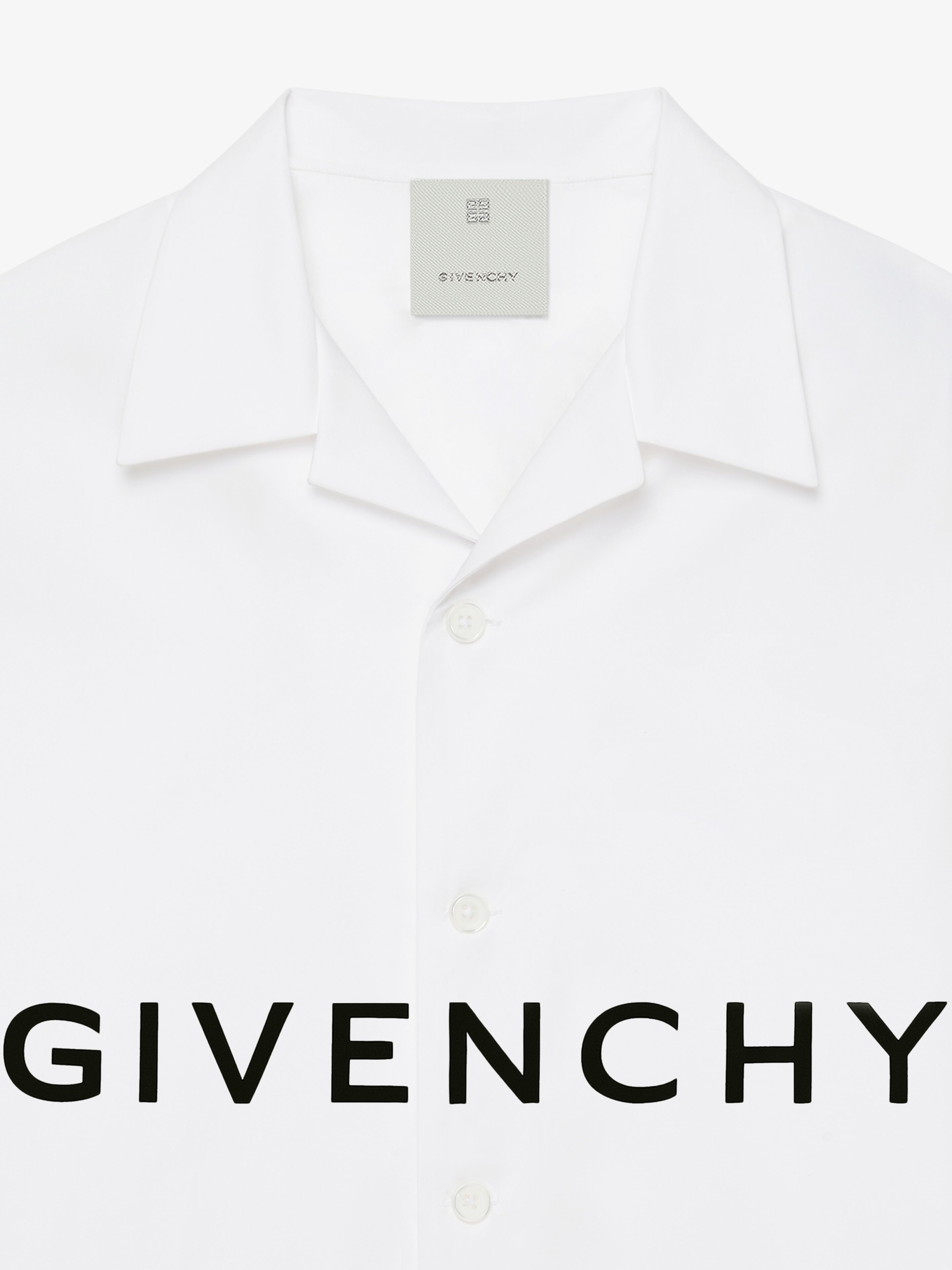 GIVENCHY BOXY FIT HAWAIIAN SHIRT IN POPLIN - 5