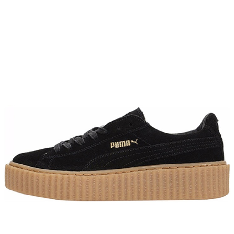 (WMNS) PUMA Fenty x Suede Creeper 'Black' 361005-02 - 1