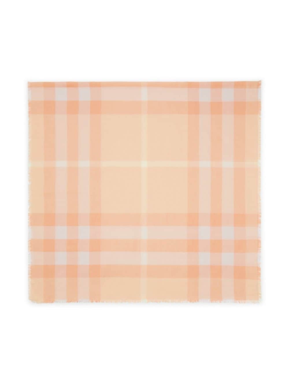 Vintage Check frayed scarf - 6