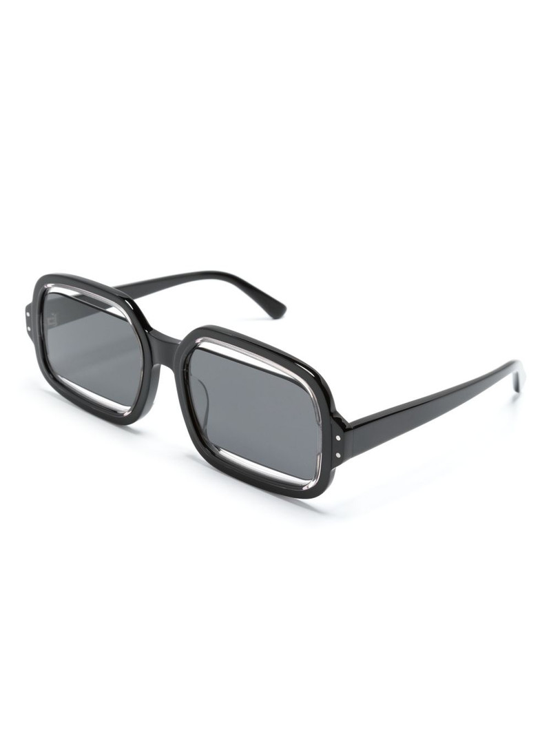HENRIK VIBSKOV Olga rectangle-frame sunglasses outlook