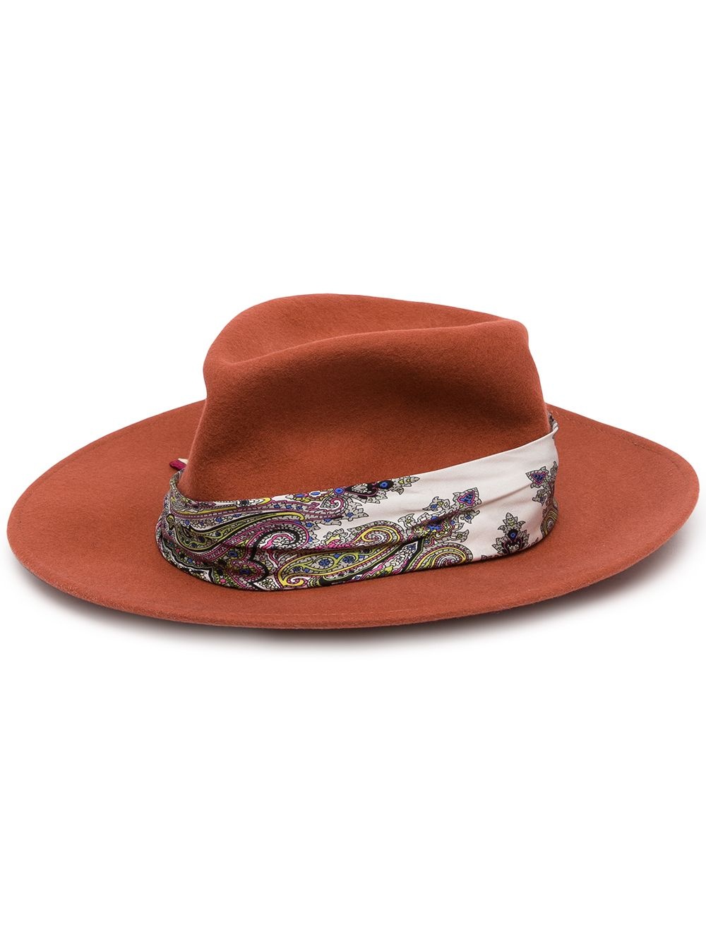 paisley-bandana hat - 1