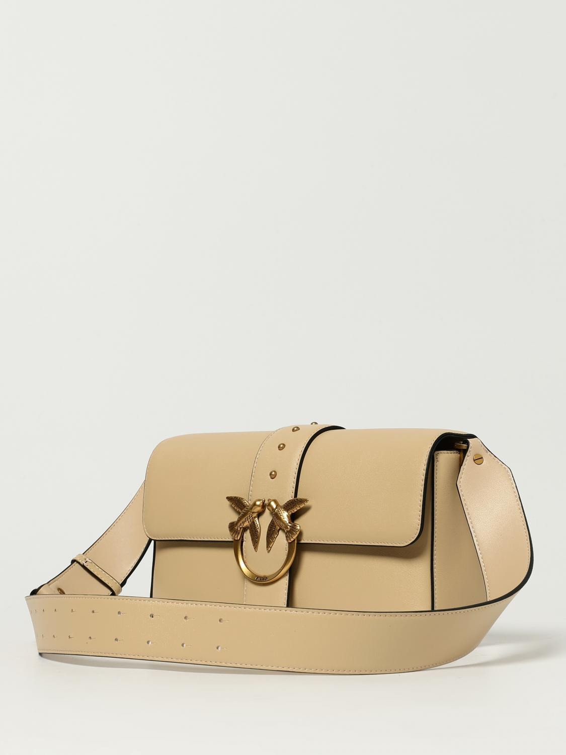 Pinko Love One leather shoulder bag - 3