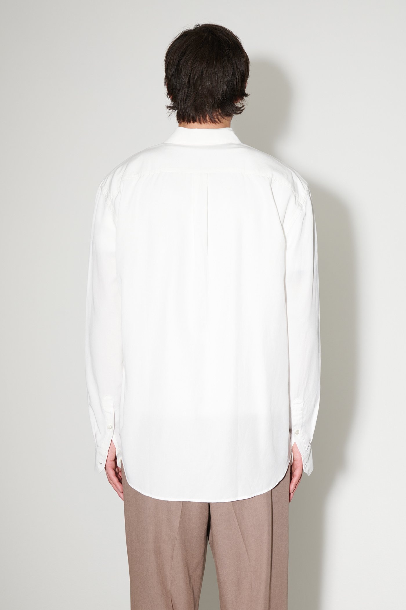 Initial Shirt Off White Lyocell - 5