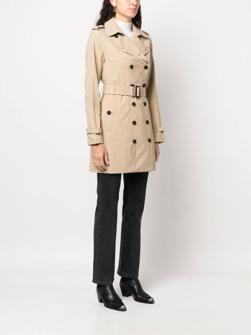 double-breasted lightweight trench coat 3