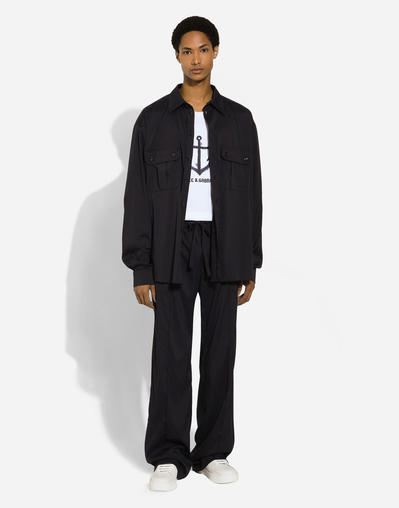Dolce & Gabbana Technical fabric shirt with pockets outlook