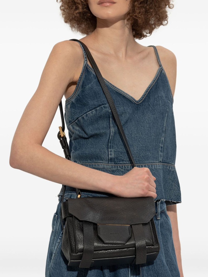 ALLSAINTS Ursa leather crossbody bag outlook