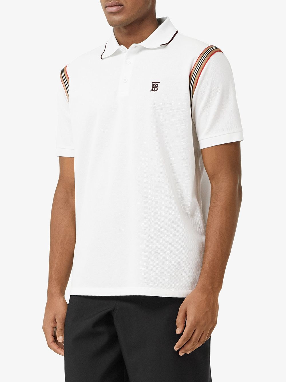 Icon Stripe trimmed polo shirt - 3