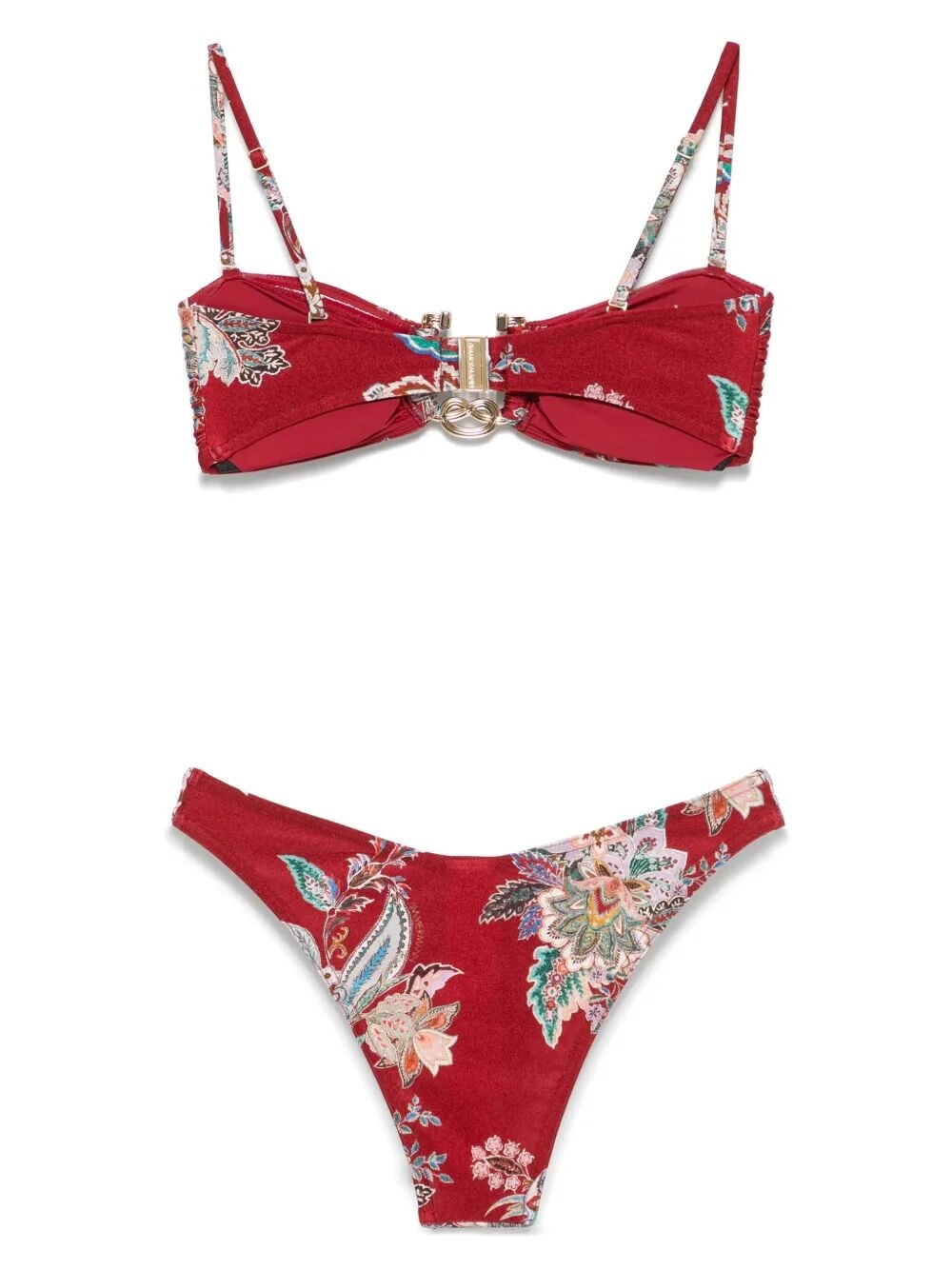 Zimmermann Women Rhiannon Knot Trim Bikini - 2