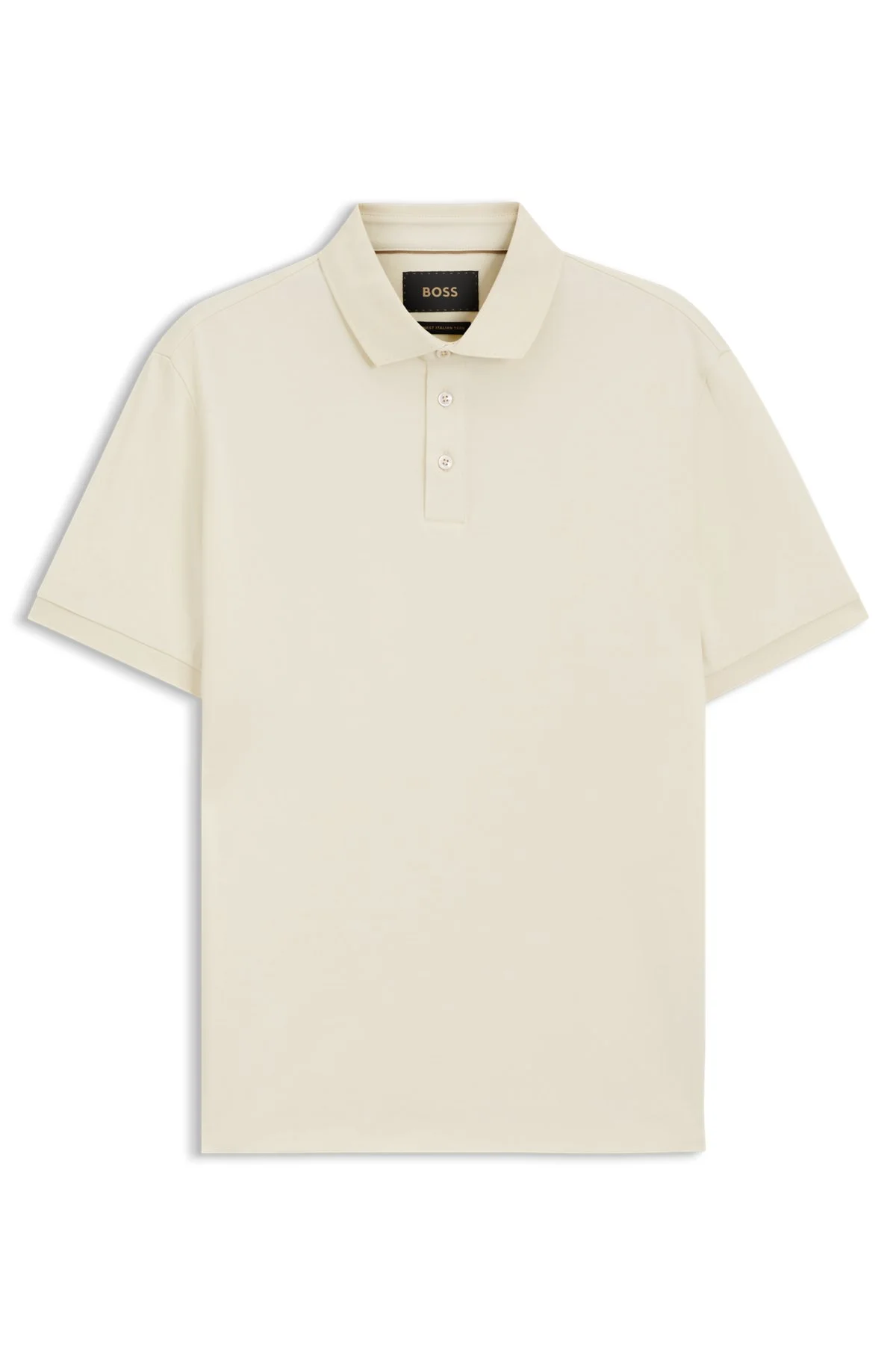 REGULAR-FIT POLO SHIRT IN MERCERIZED ITALIAN COTTON - 1