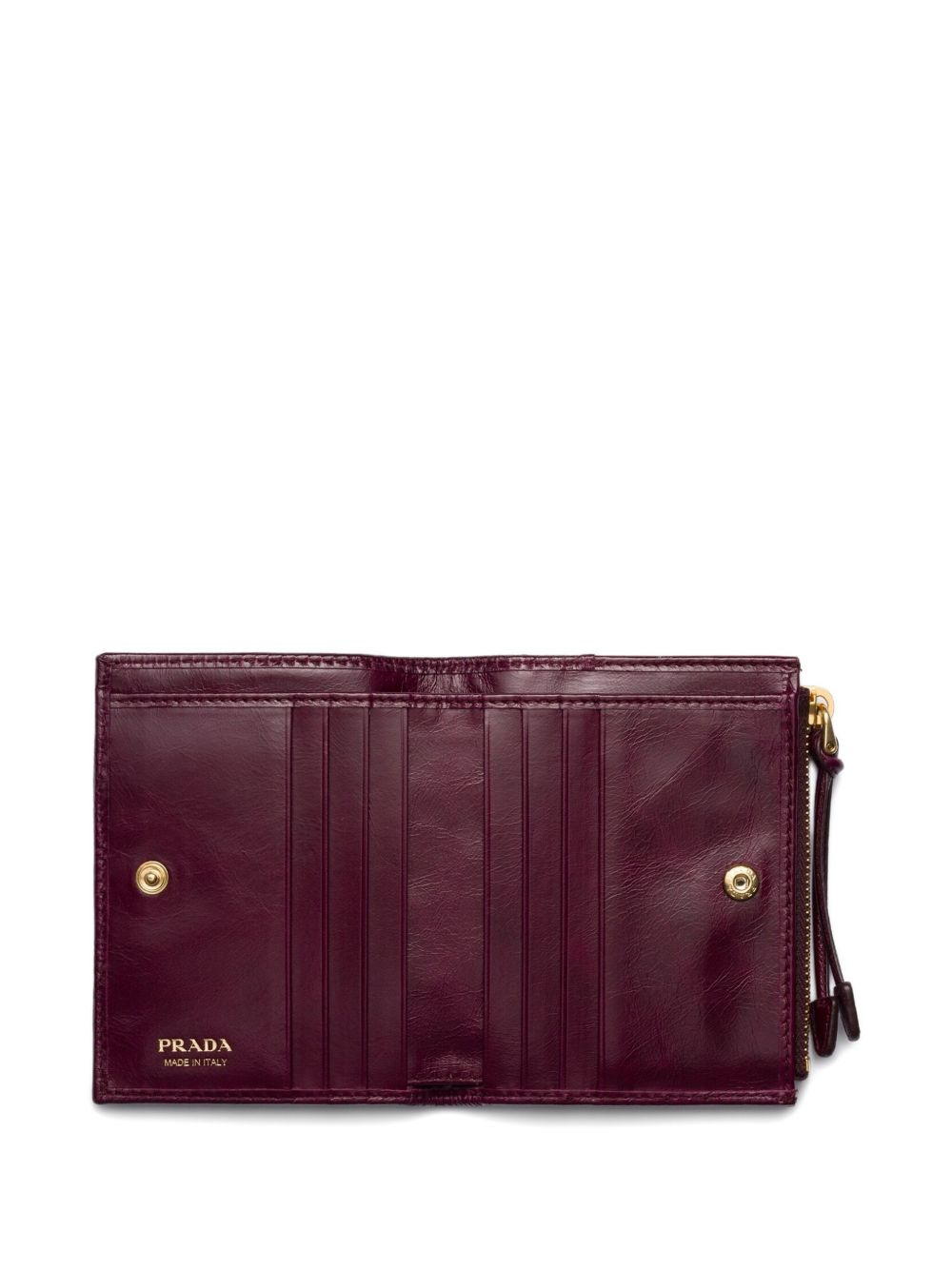 small zip-pocket leather card holder - 4