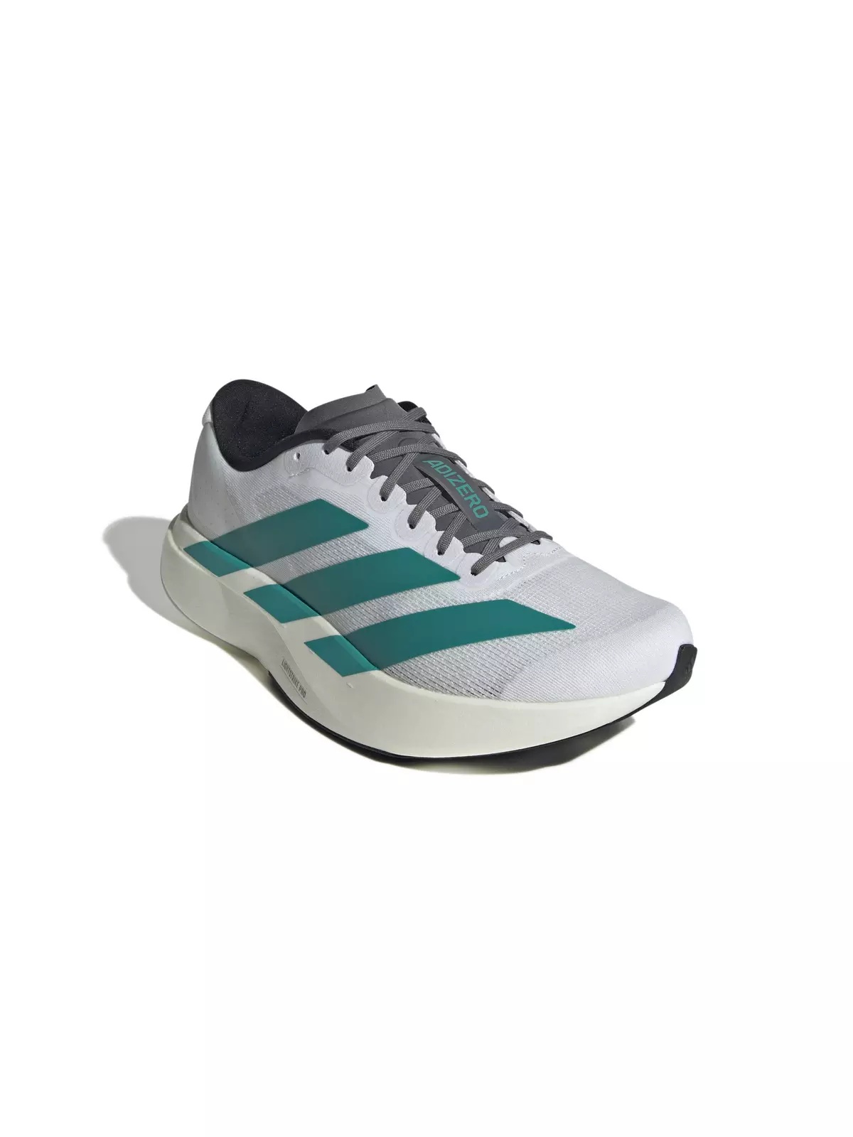 Adizero EVO SL "Ftwr White/Pure Teal/Grey Four" Men's Running Shoe - 3