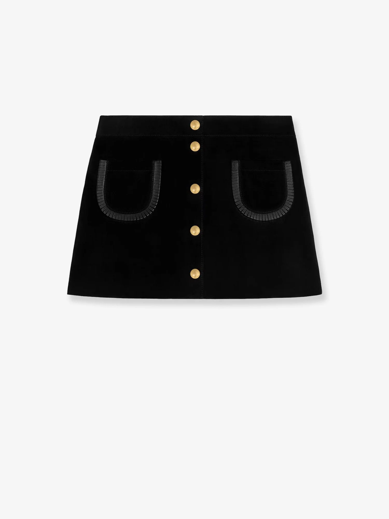 Celine Women Suede Miniskirt - 1