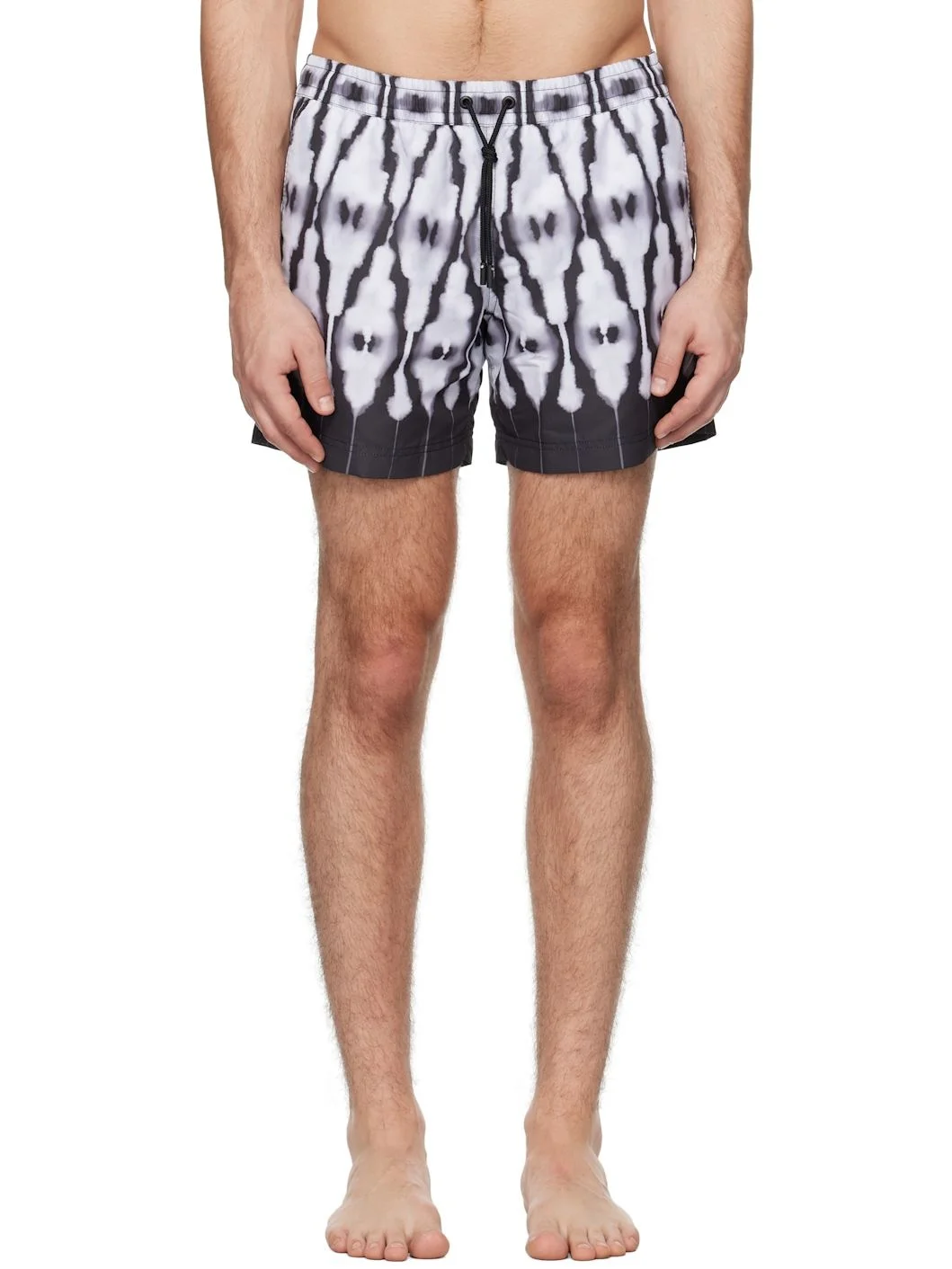 Black & White Ritual Classic Swim Shorts - 1
