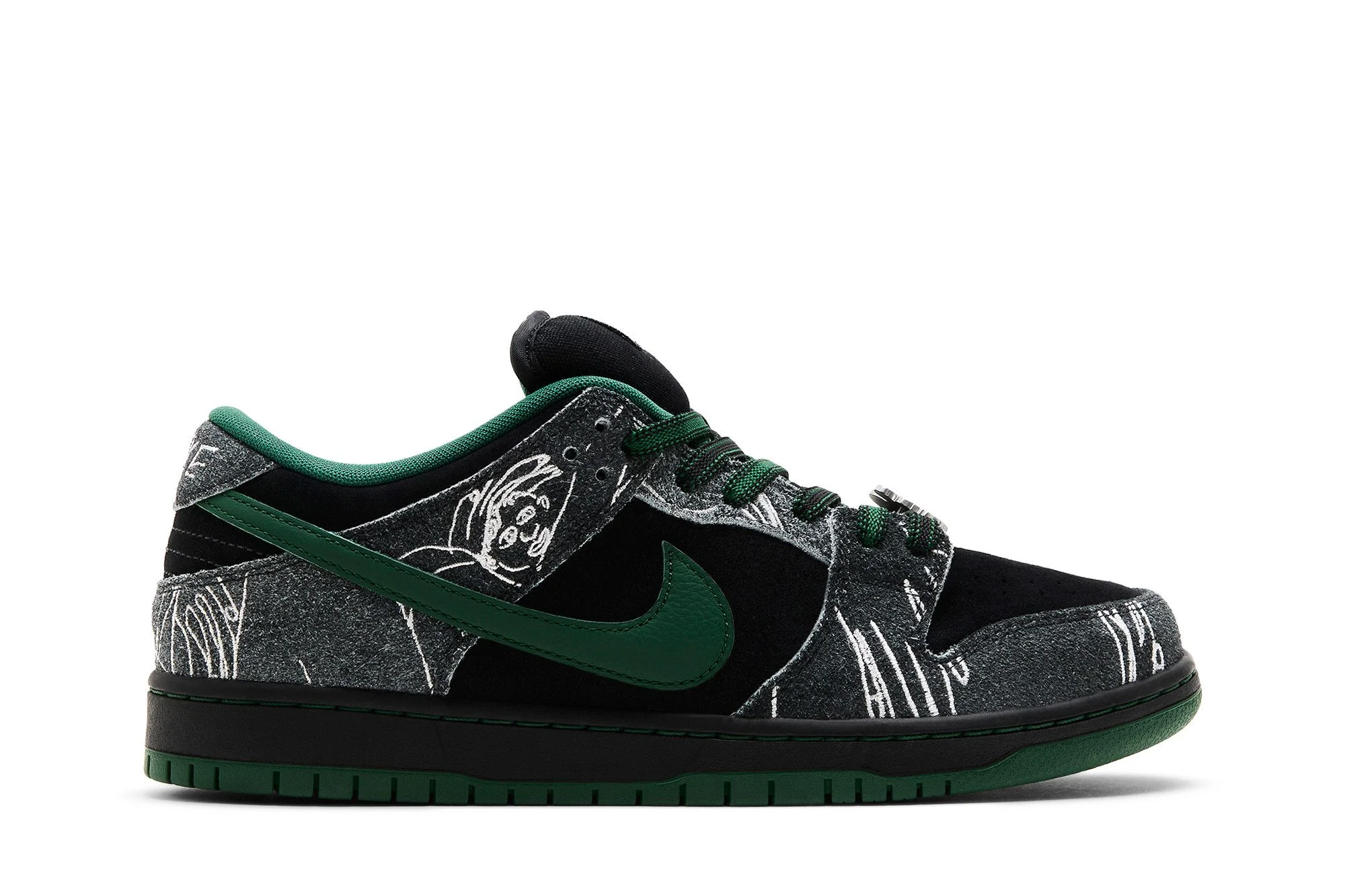 THERE Skateboards x Dunk Low SB 'Ultra Humanized' - 1