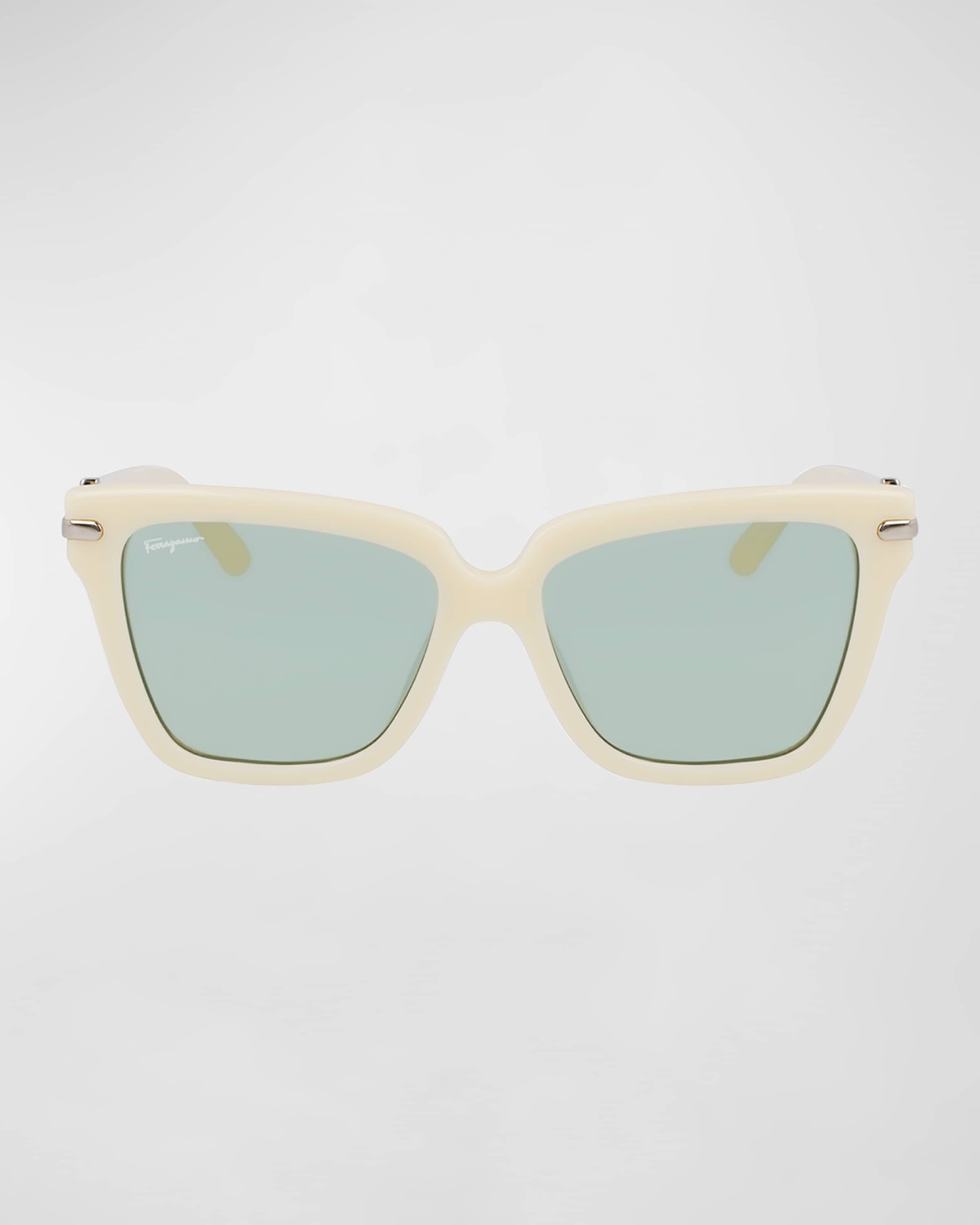 Gancini Square Acetate Sunglasses - 3
