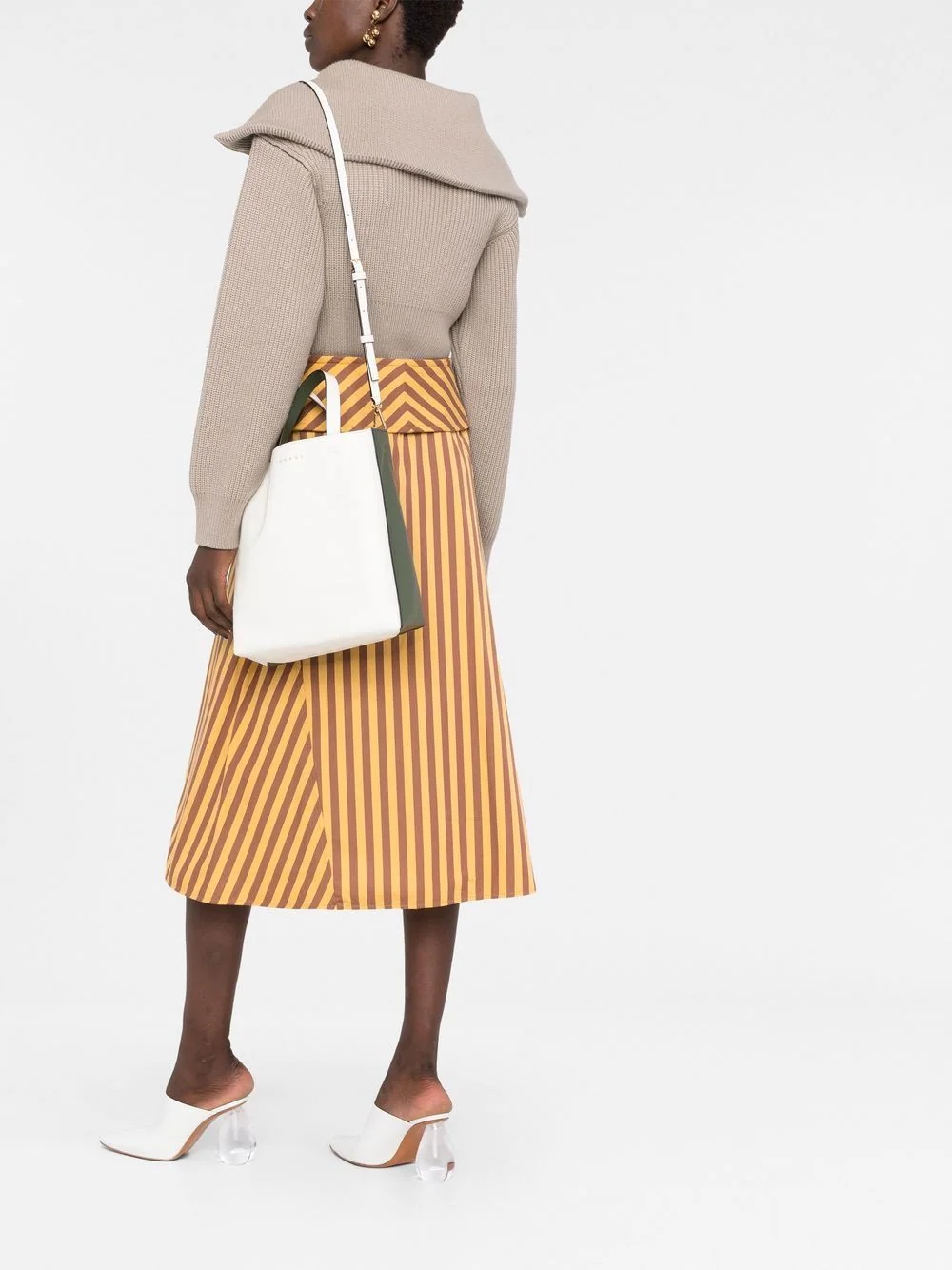 small Museo leather tote bag - 2