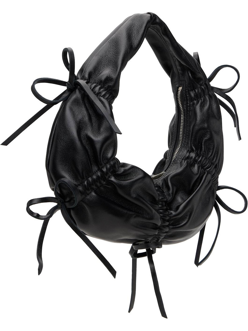 Andersson Bell Black Small Dumpling Leather Bag outlook