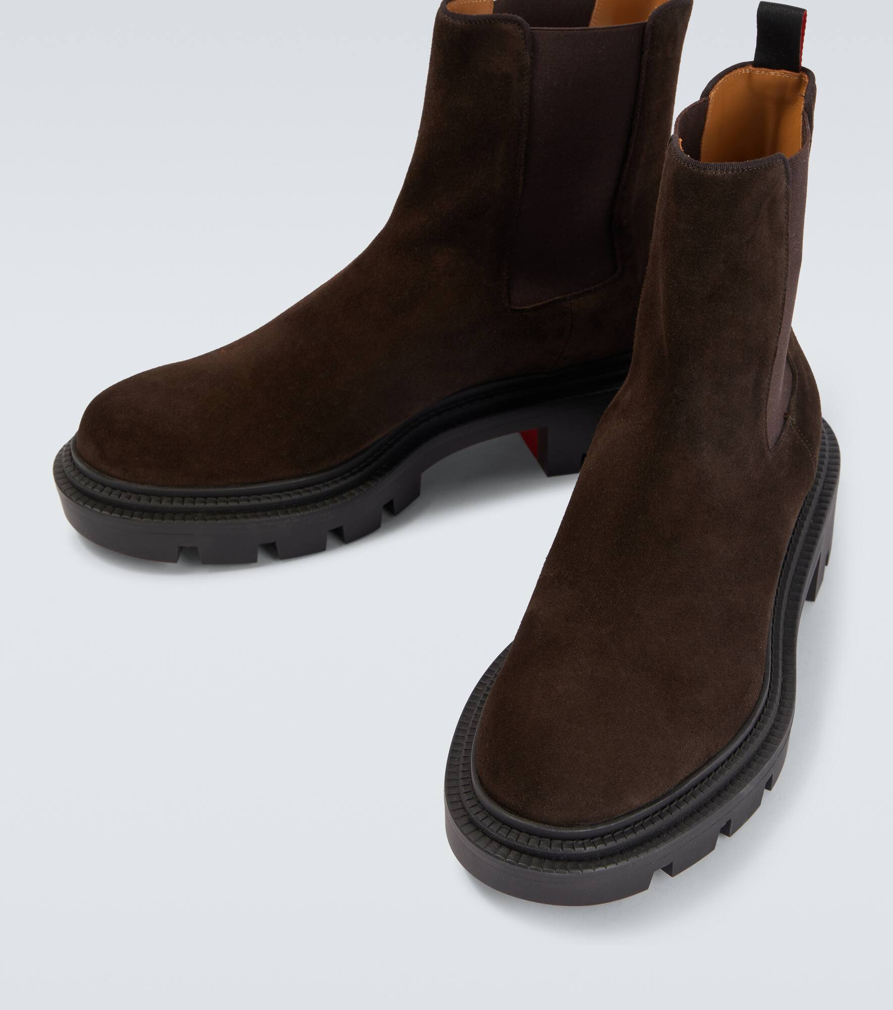 Devon College suede Chelsea boots - 3