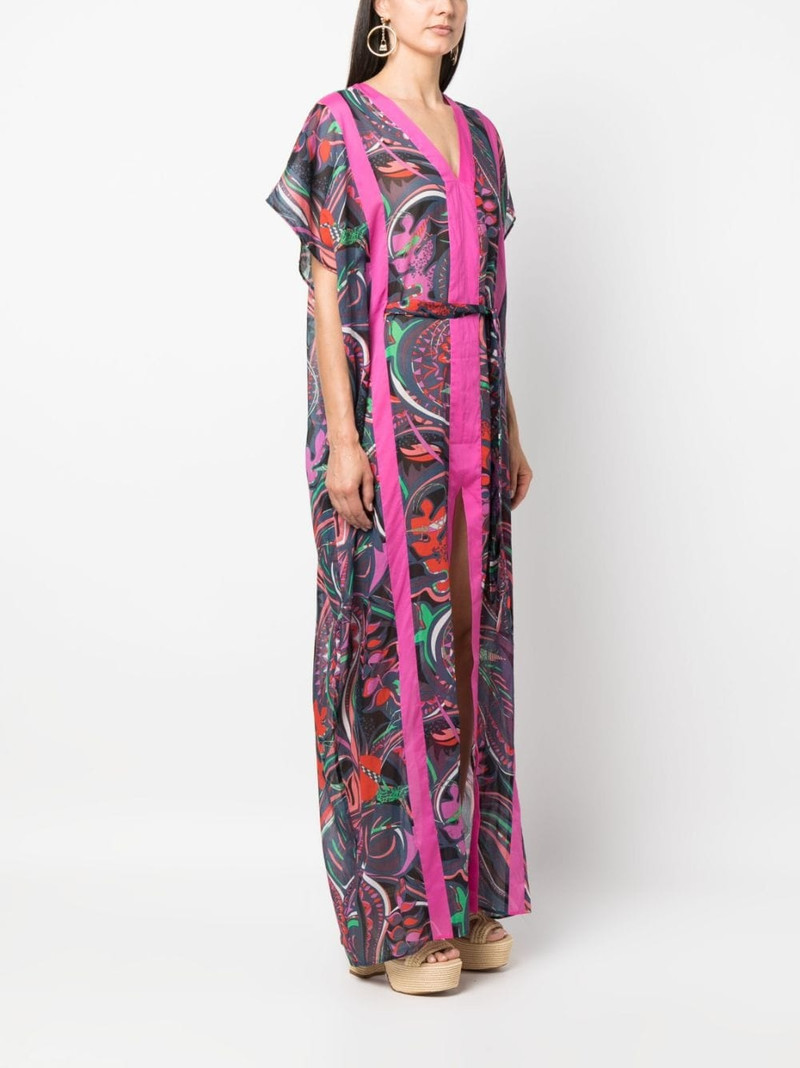 printed kaftan dress 3
