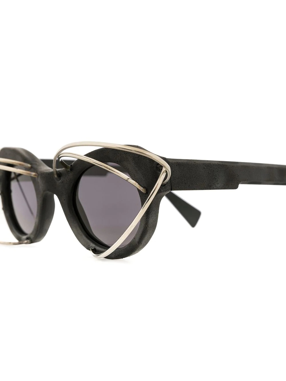 L1 BM wire-embellished sunglasses - 3