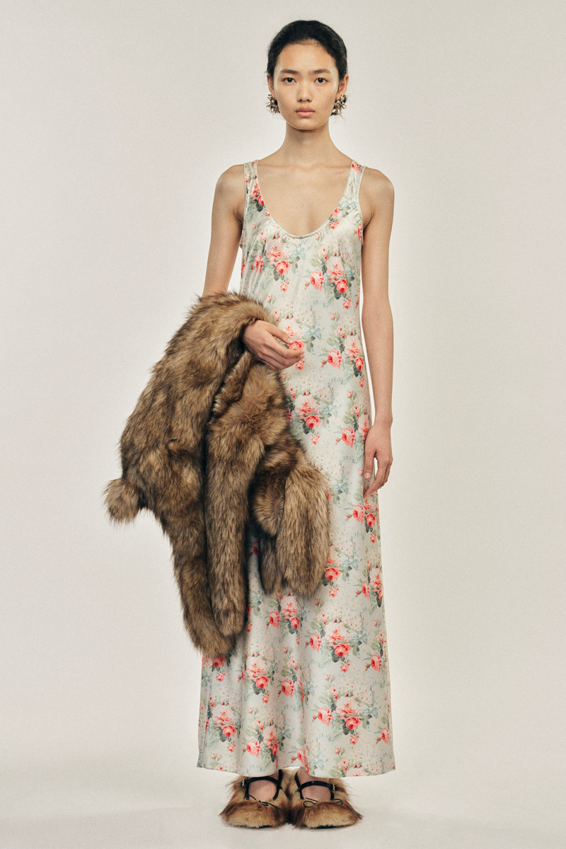 Scoop Neck Camisole Dress 1