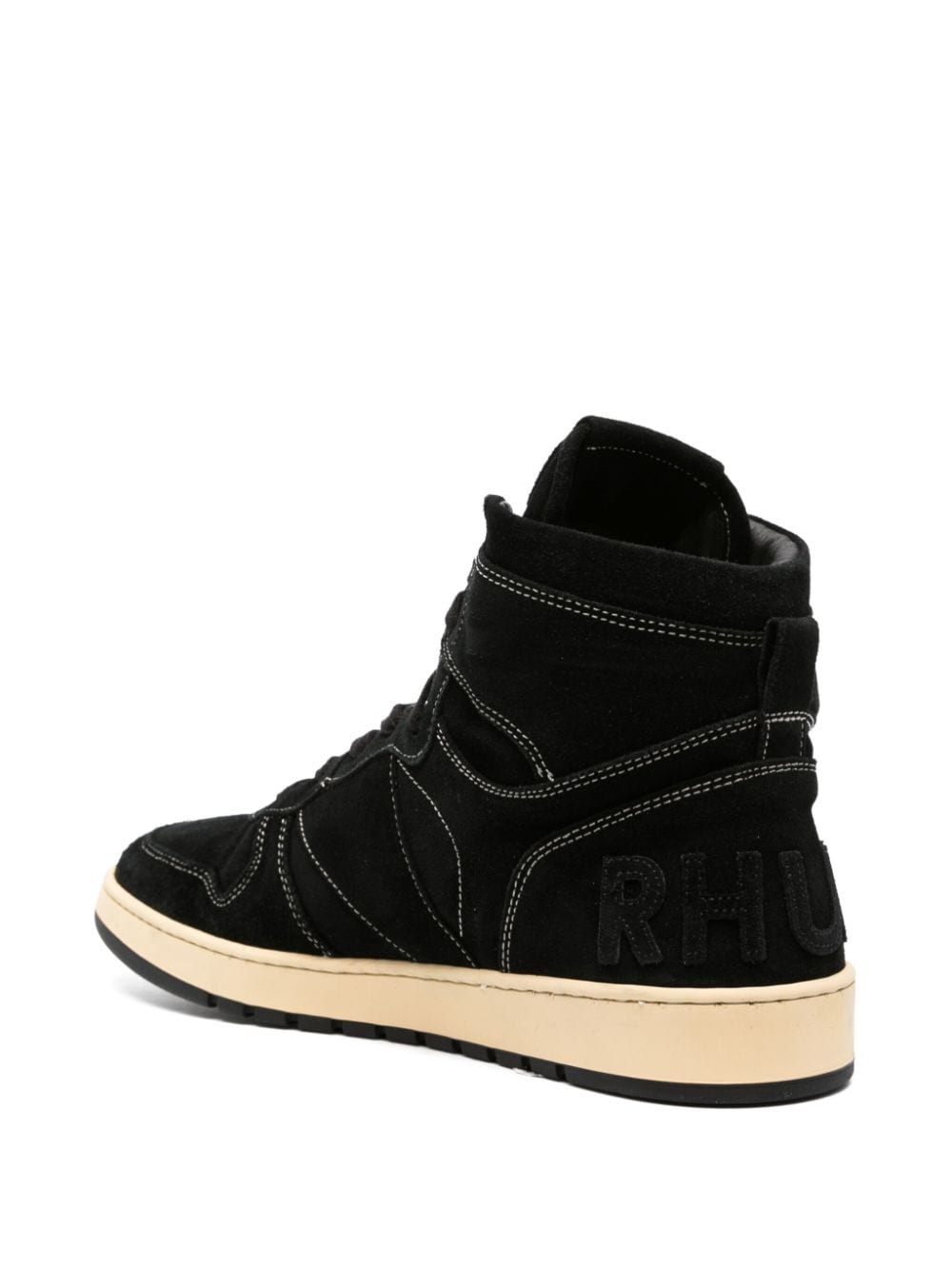 Rhecess high-top suede sneakers - 3