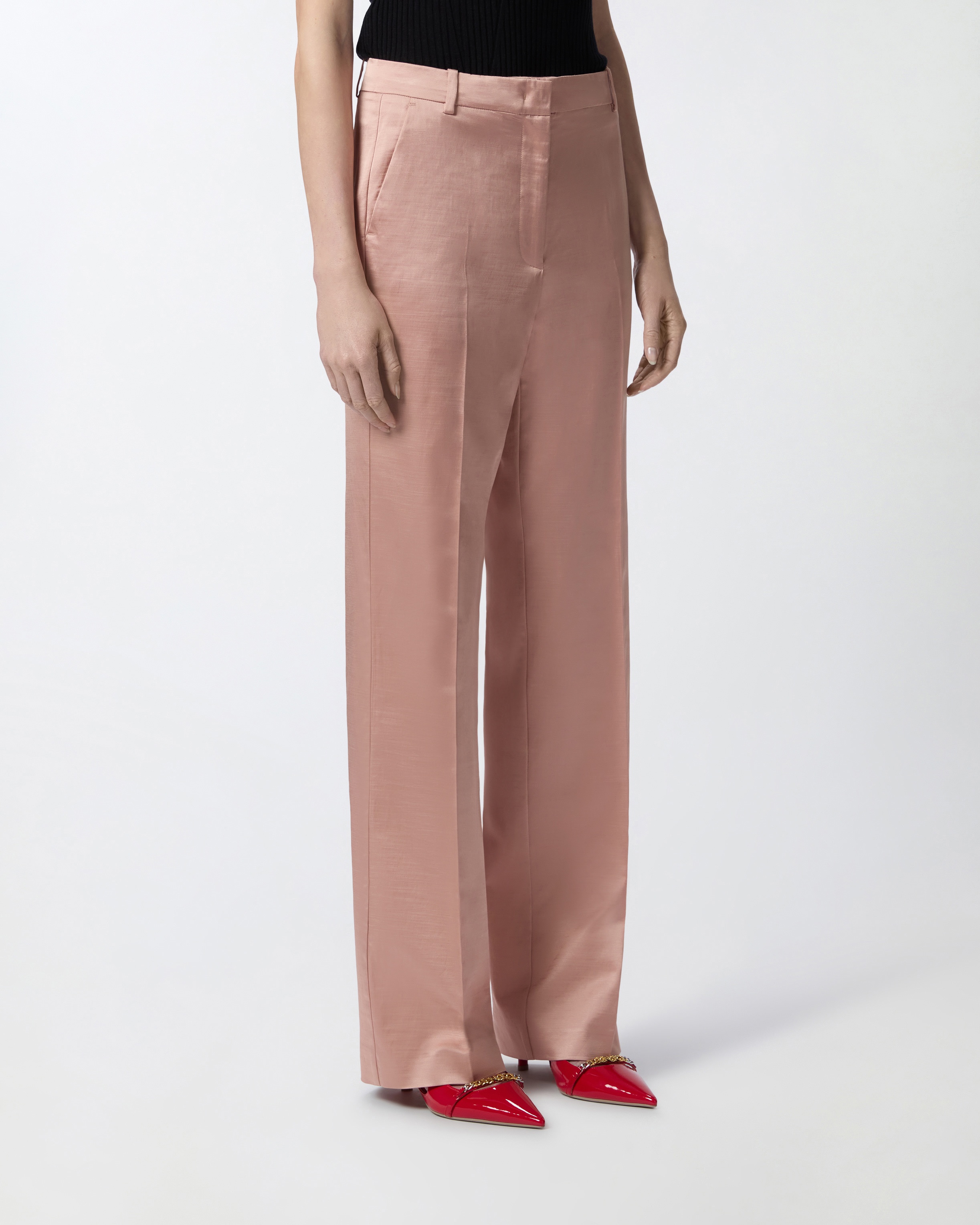 ELEGANT SATIN TROUSERS FOR CEREMONIES - 3