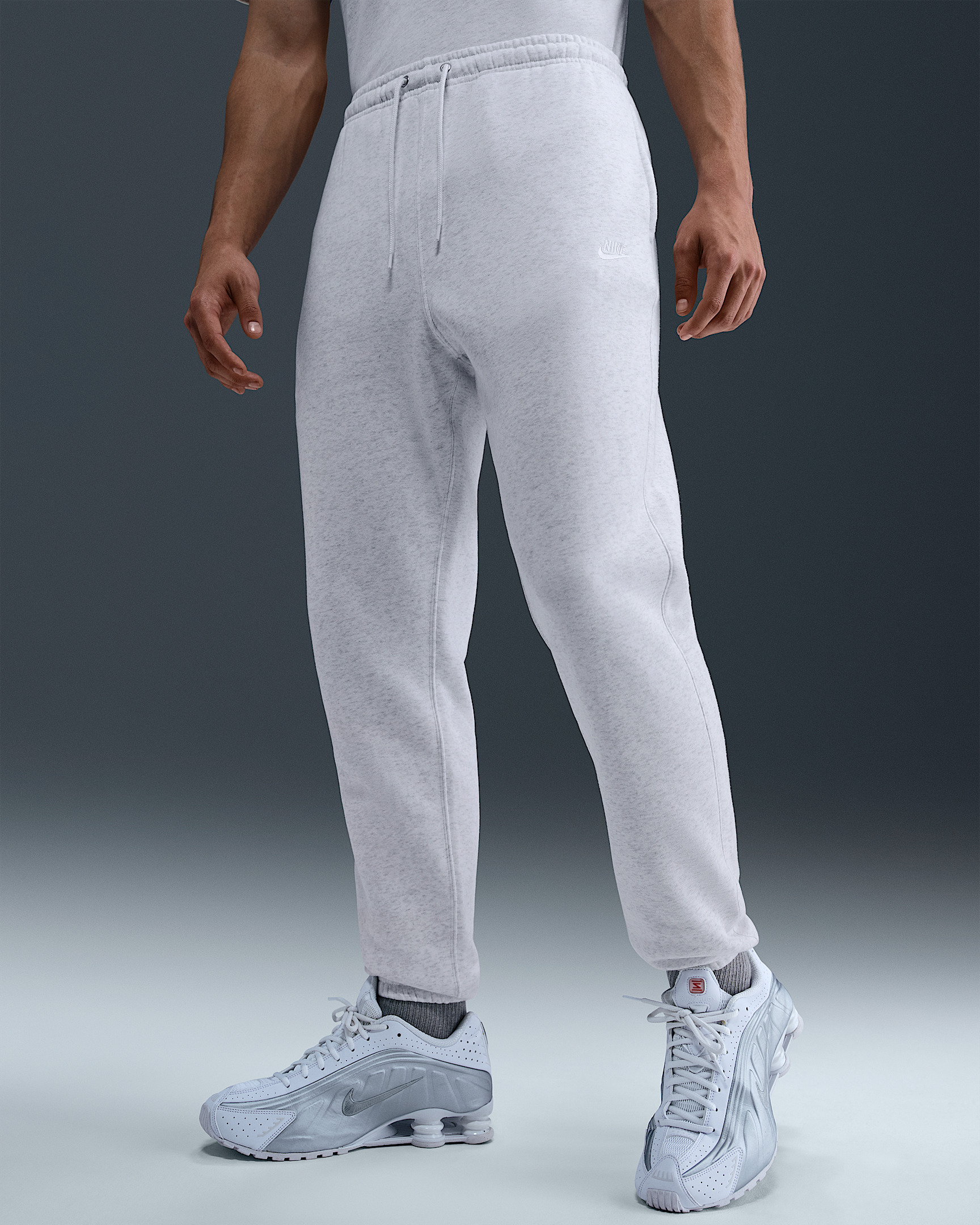 Nike Club Men's Cuffed Brushed Fleece Pants - 2
