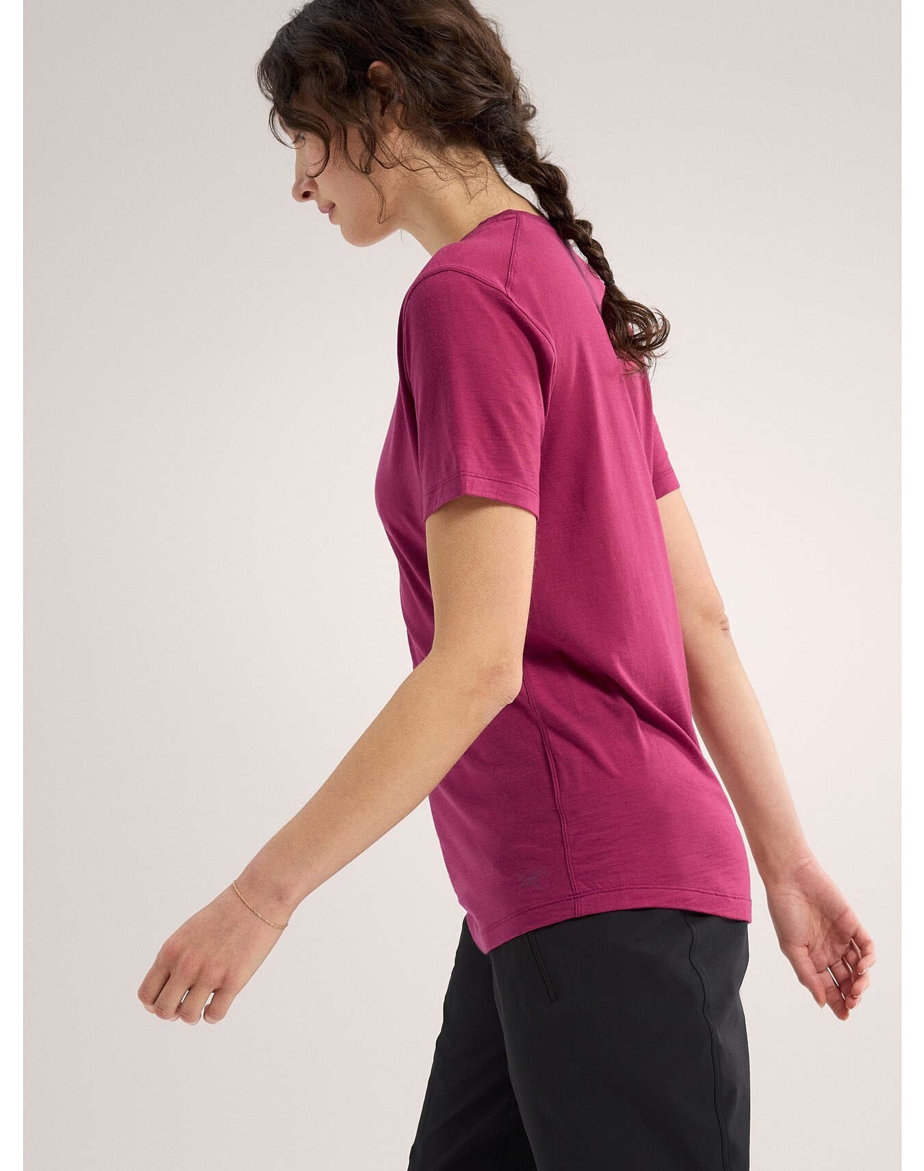 Lana Merino Wool Crew Neck Shirt SS - 3