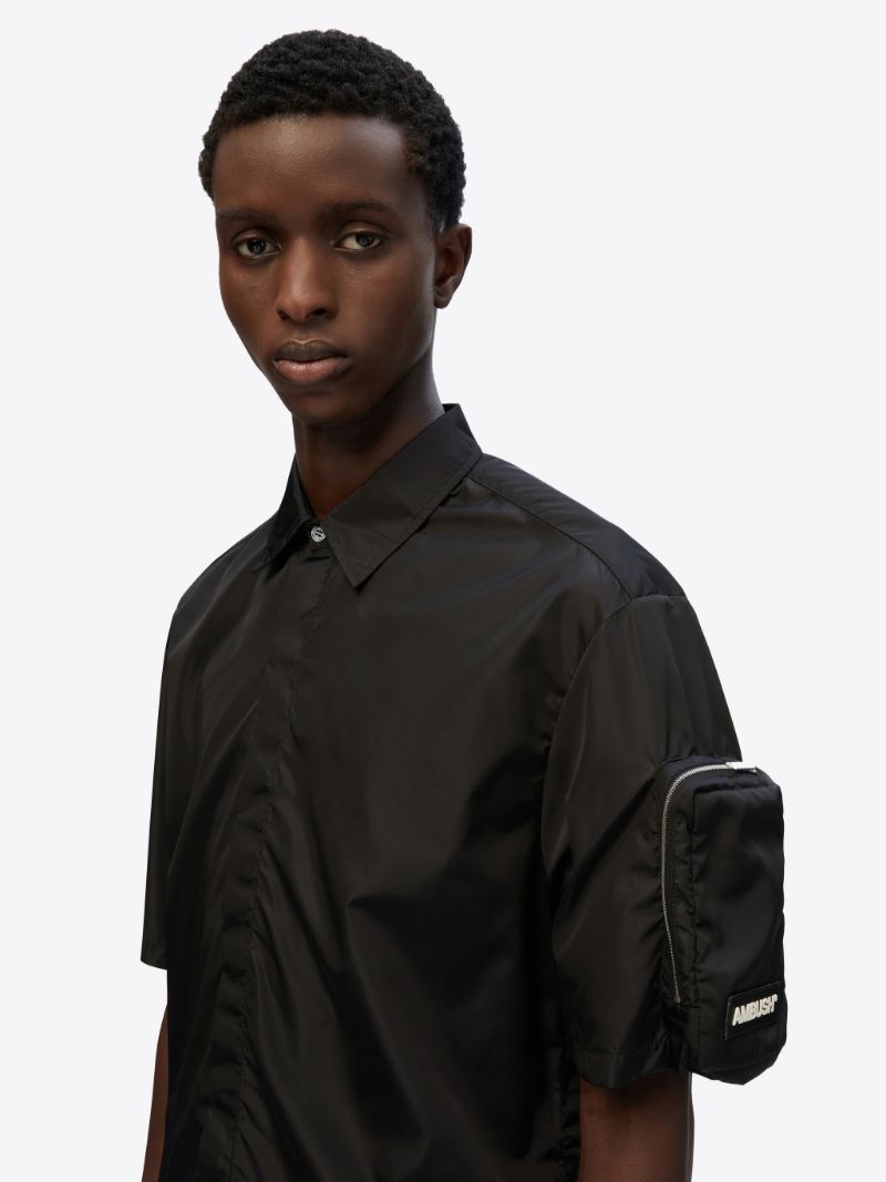 NYLON POCKET S/S SHIRT - 6