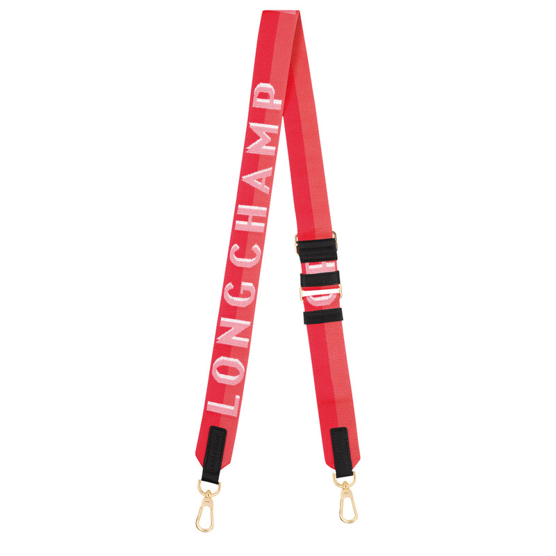 Longchamp Shadow Shoulder strap Pink - Canvas 1