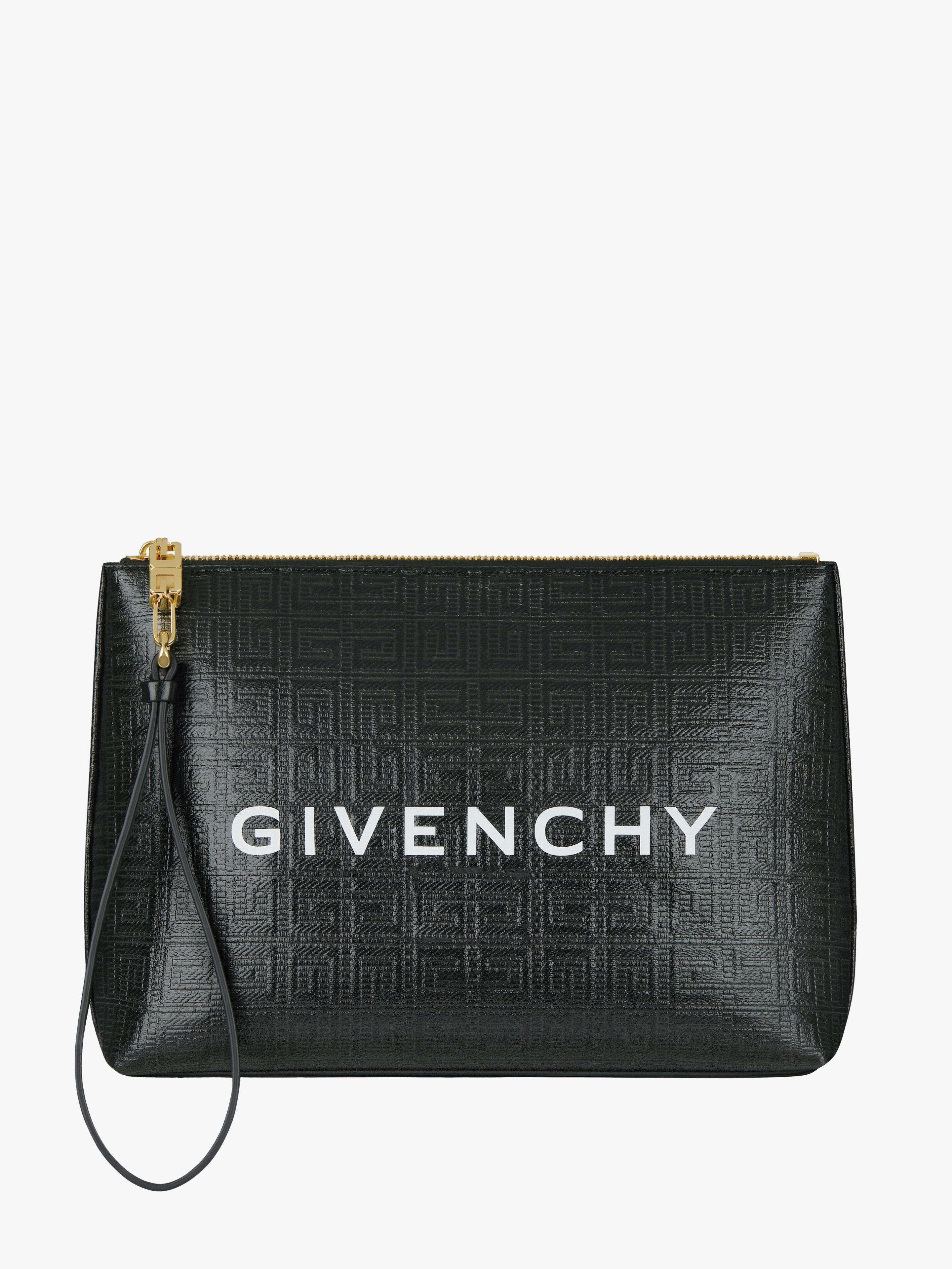 GIVENCHY TRAVEL POUCH IN 4G COATED CANVAS - 4