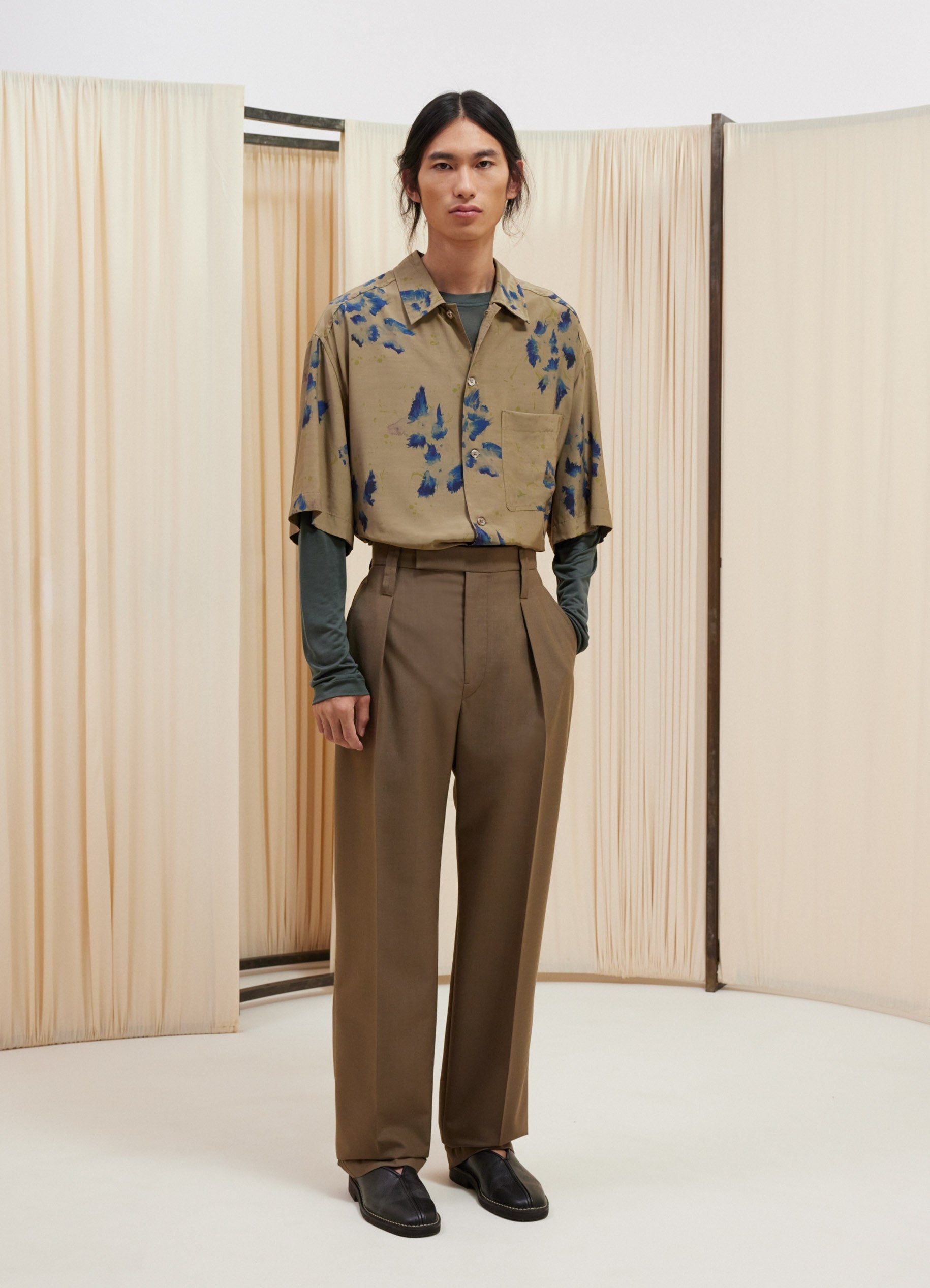 One Pleat Pant