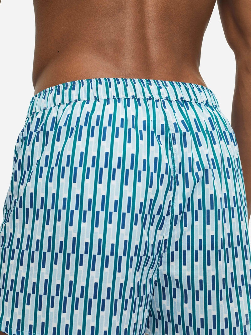 Men's Modern Fit Boxers Ledbury 53 Cotton Batiste Multi 6