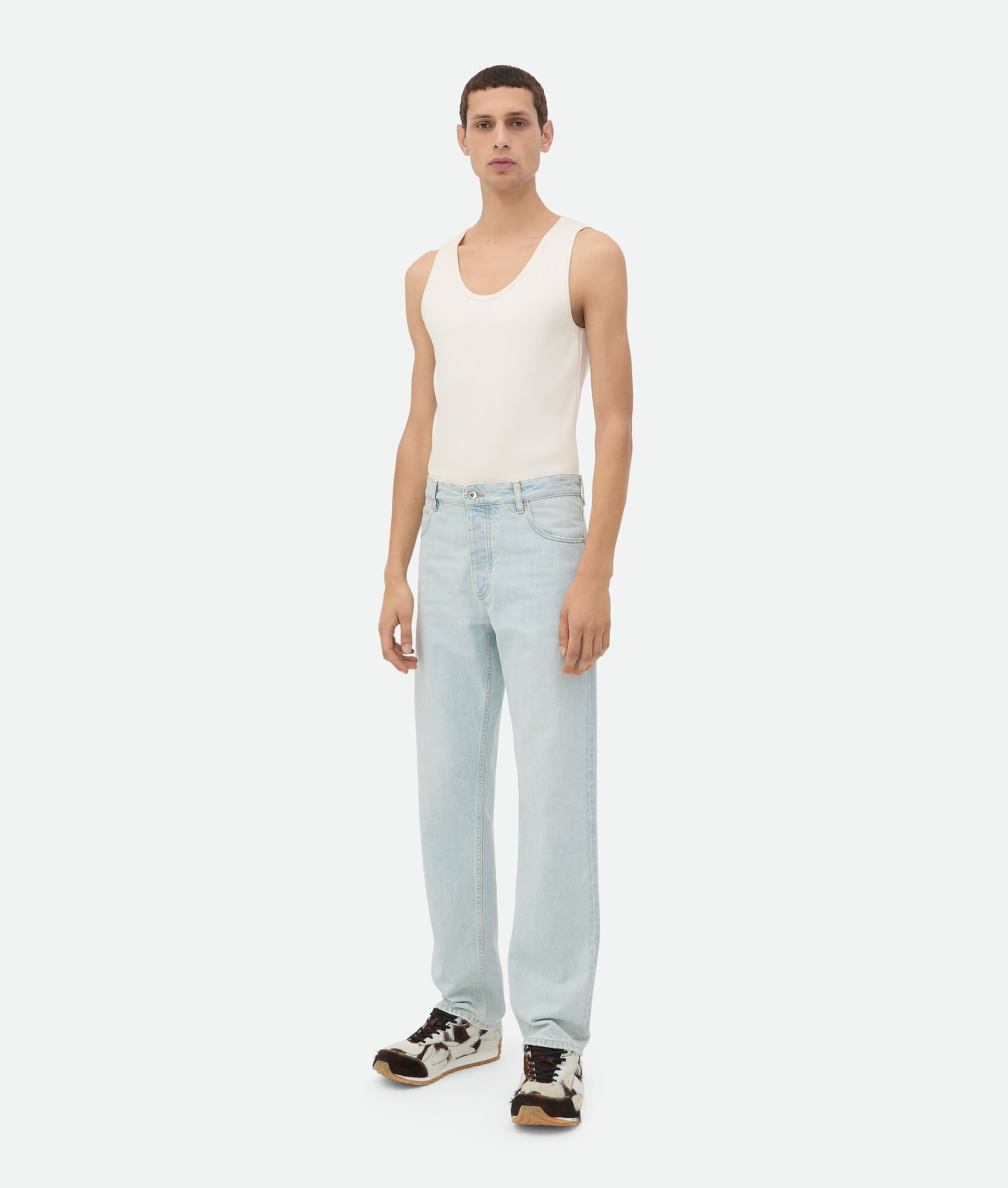 Extra Bleached Straight Jeans - 1