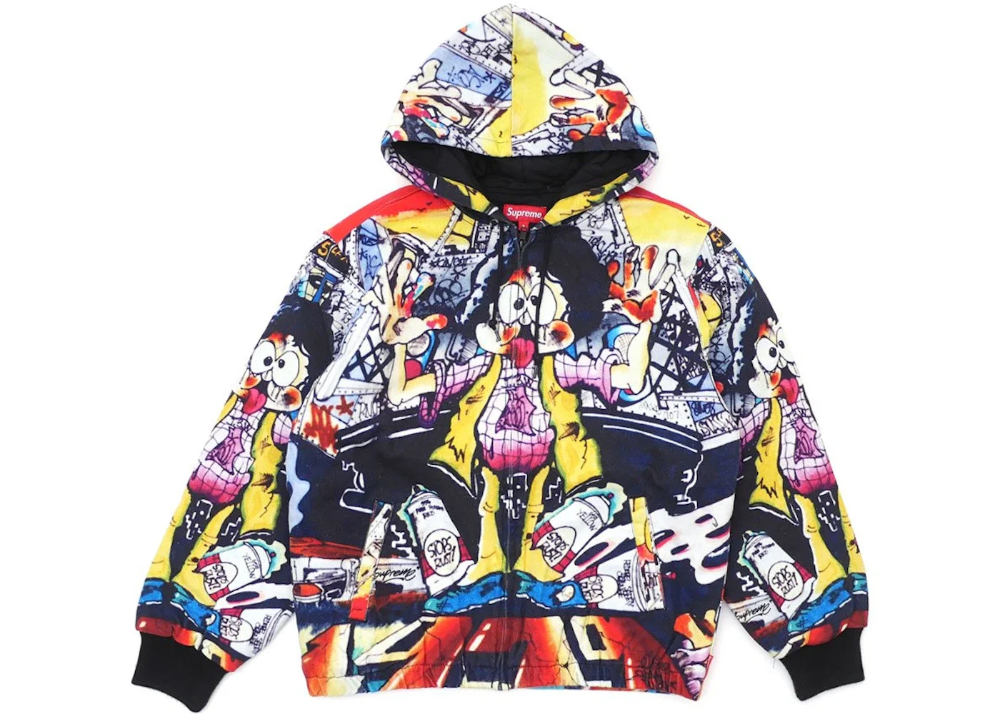 Supreme The Yard Hooded Work Jacket Multi - 1