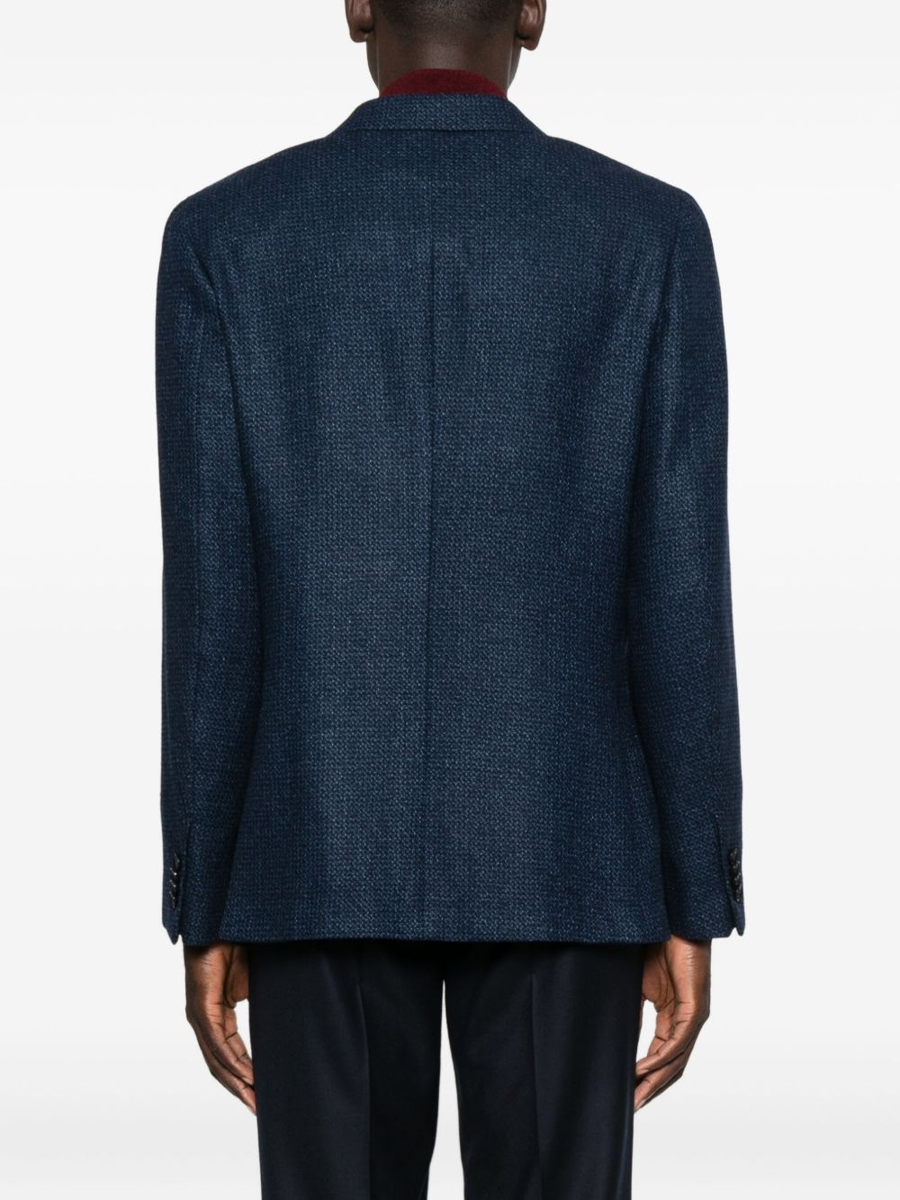 textured blazer - 4