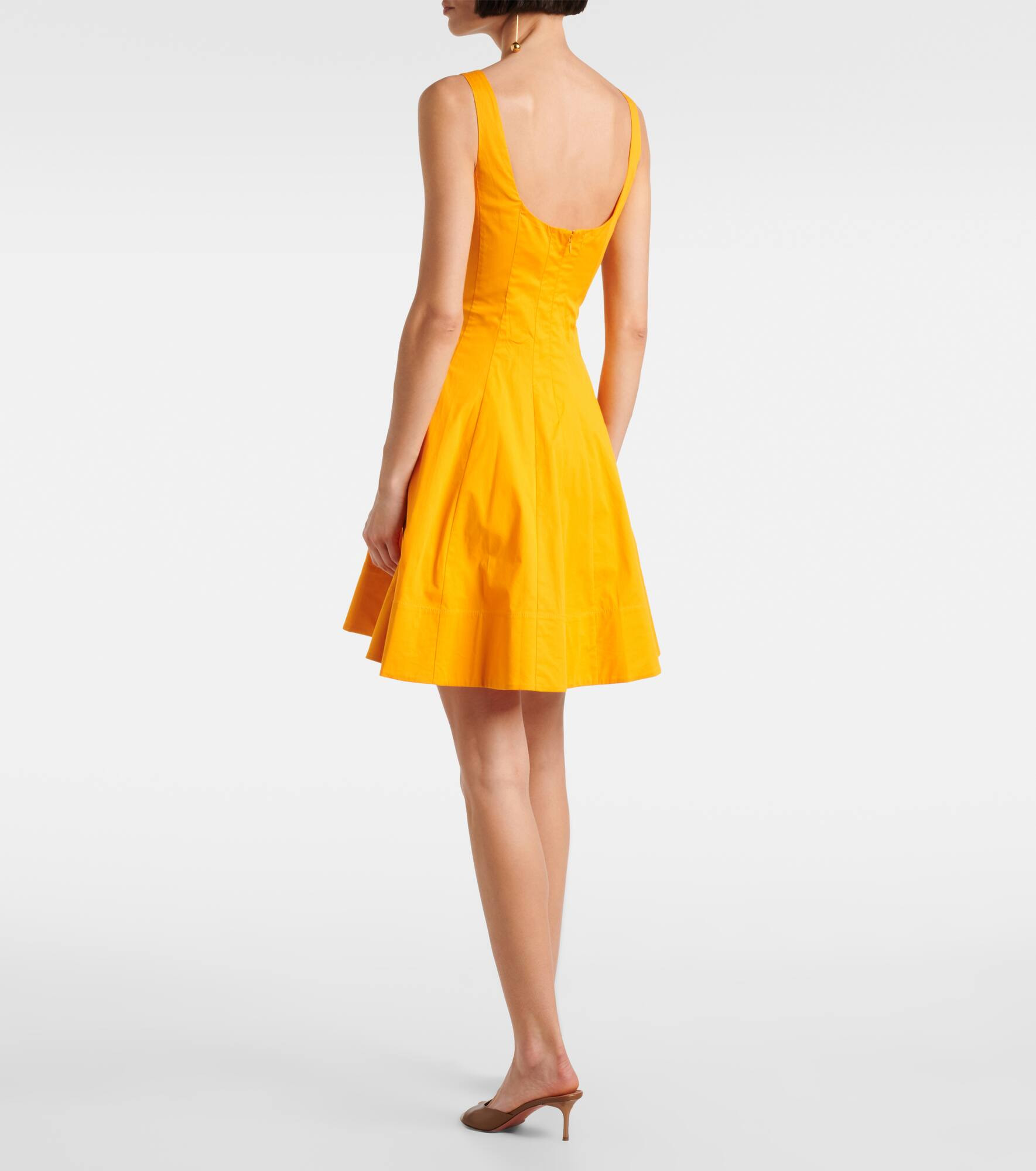 Wells cotton poplin minidress - 3