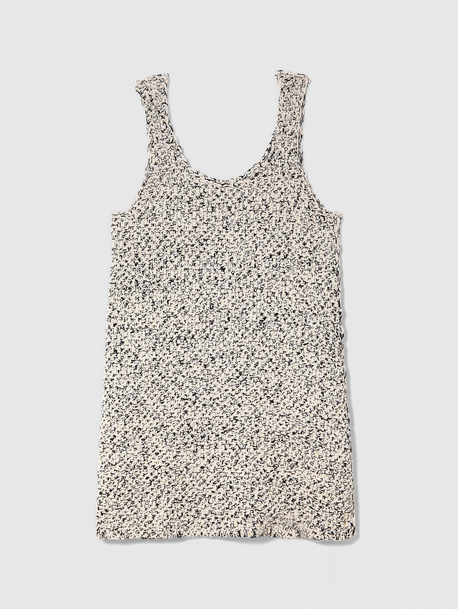 BUTTON DOWN KNIT DRESS - 1