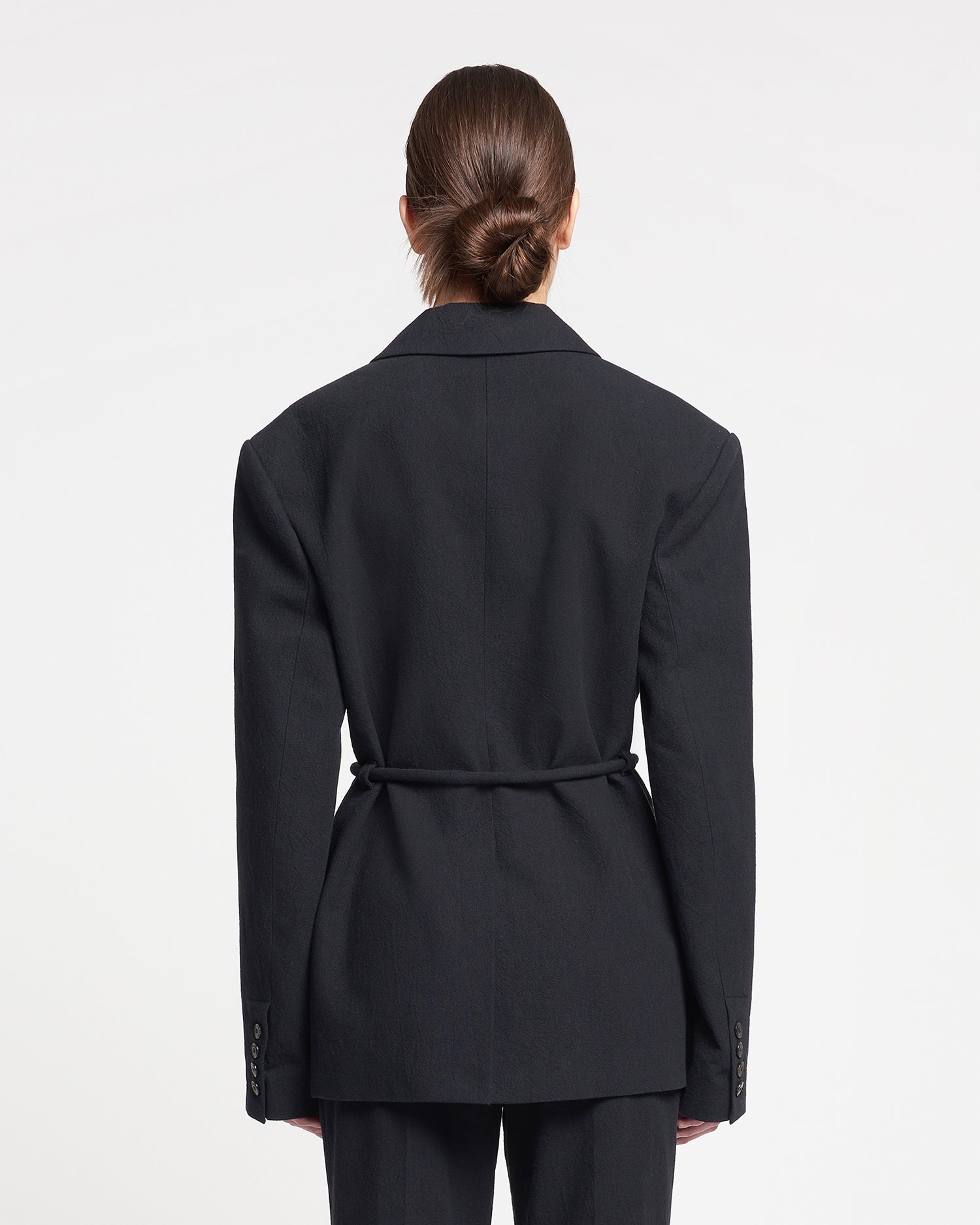 Washed-Canvas Blazer - 5